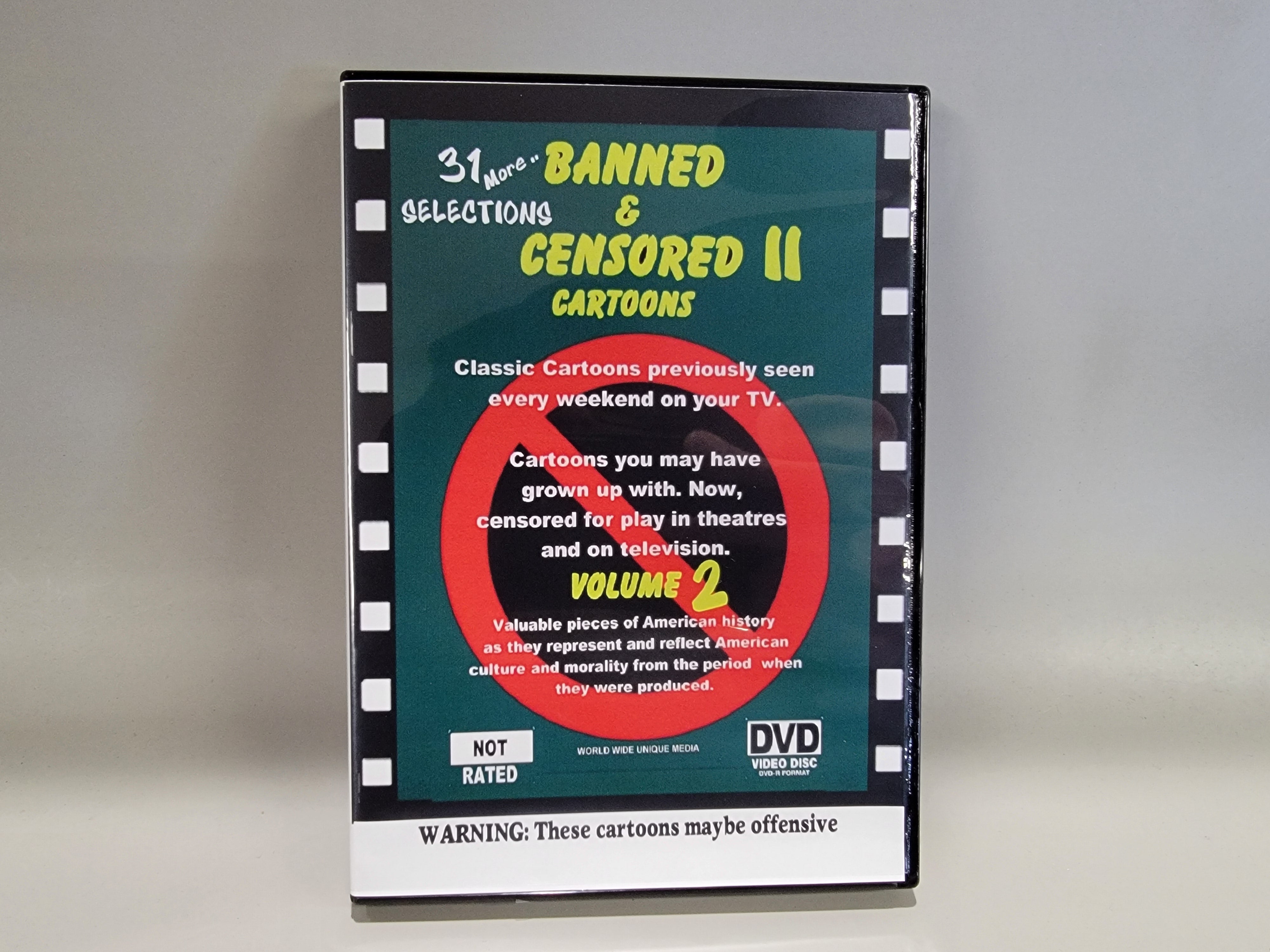 BANNED AND CENSORED TV CARTOONS II DVD [USED]