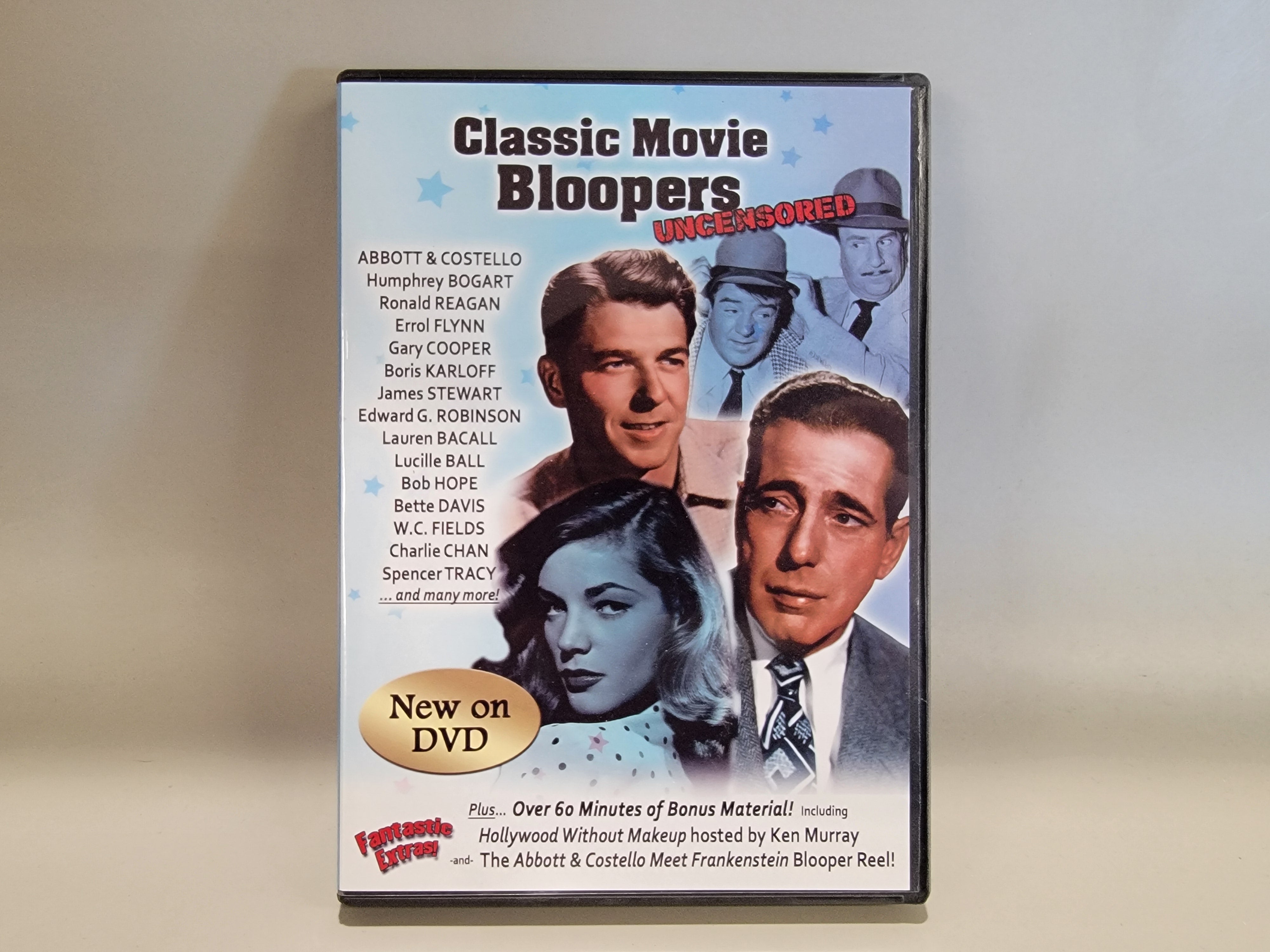 CLASSIC MOVIE BLOOPERS UNCENSORED DVD [USED]