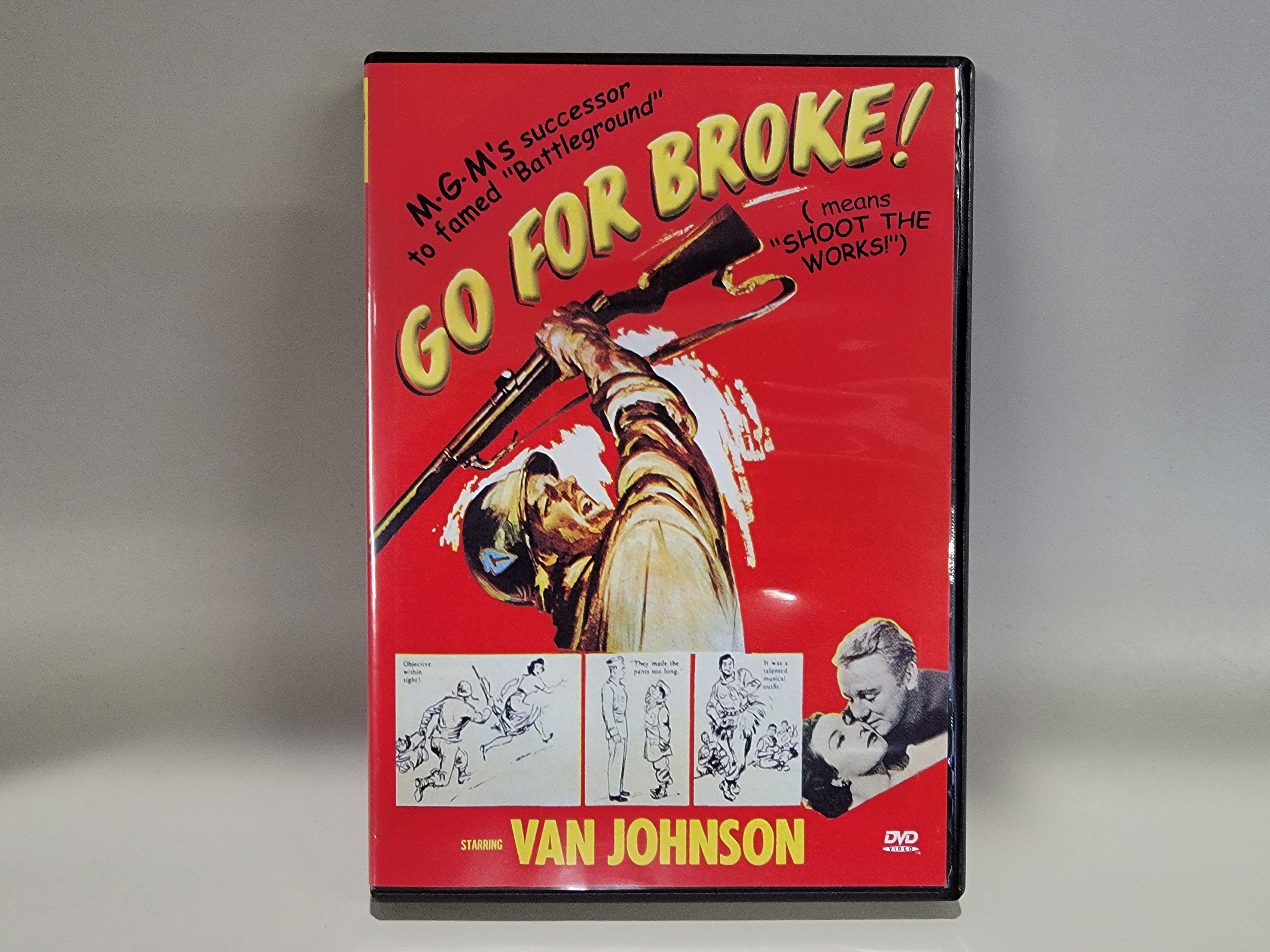 GO FOR BROKE DVD [USED]