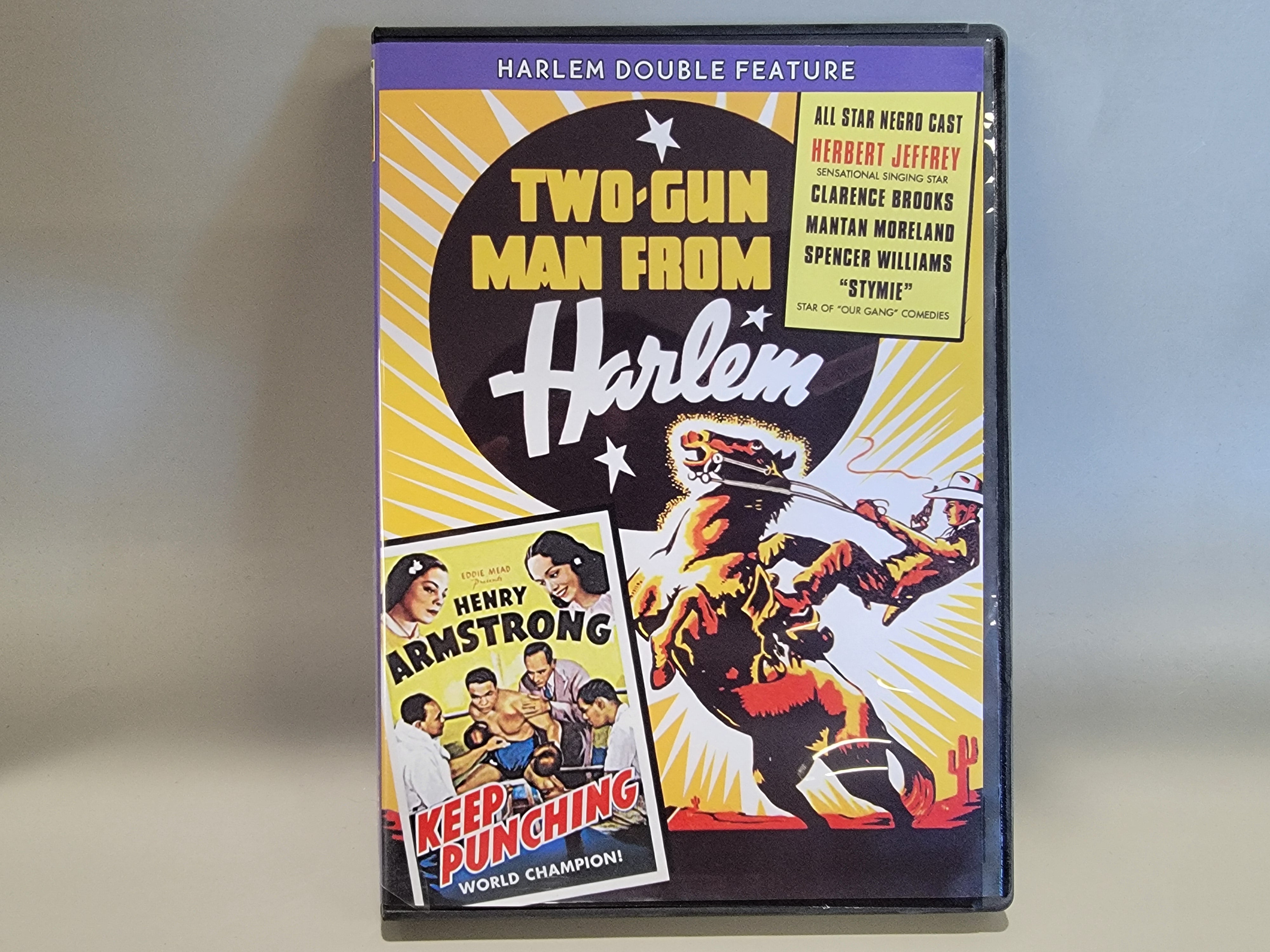 TWO-GUN MAN FROM HARLEM / KEEP PUNCHING DVD [USED]