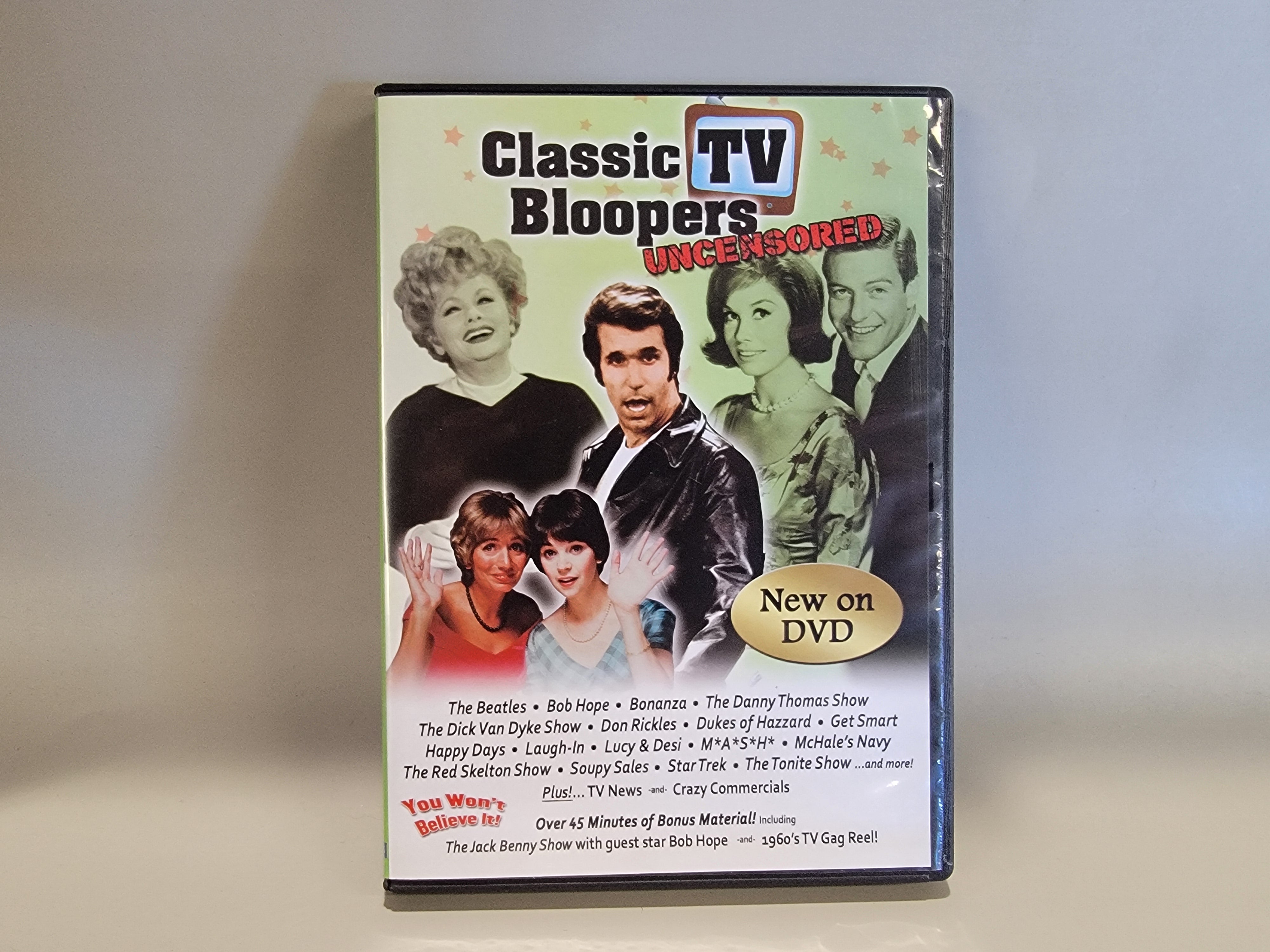 CLASSIC TV BLOOPERS UNCENSORED DVD [USED]