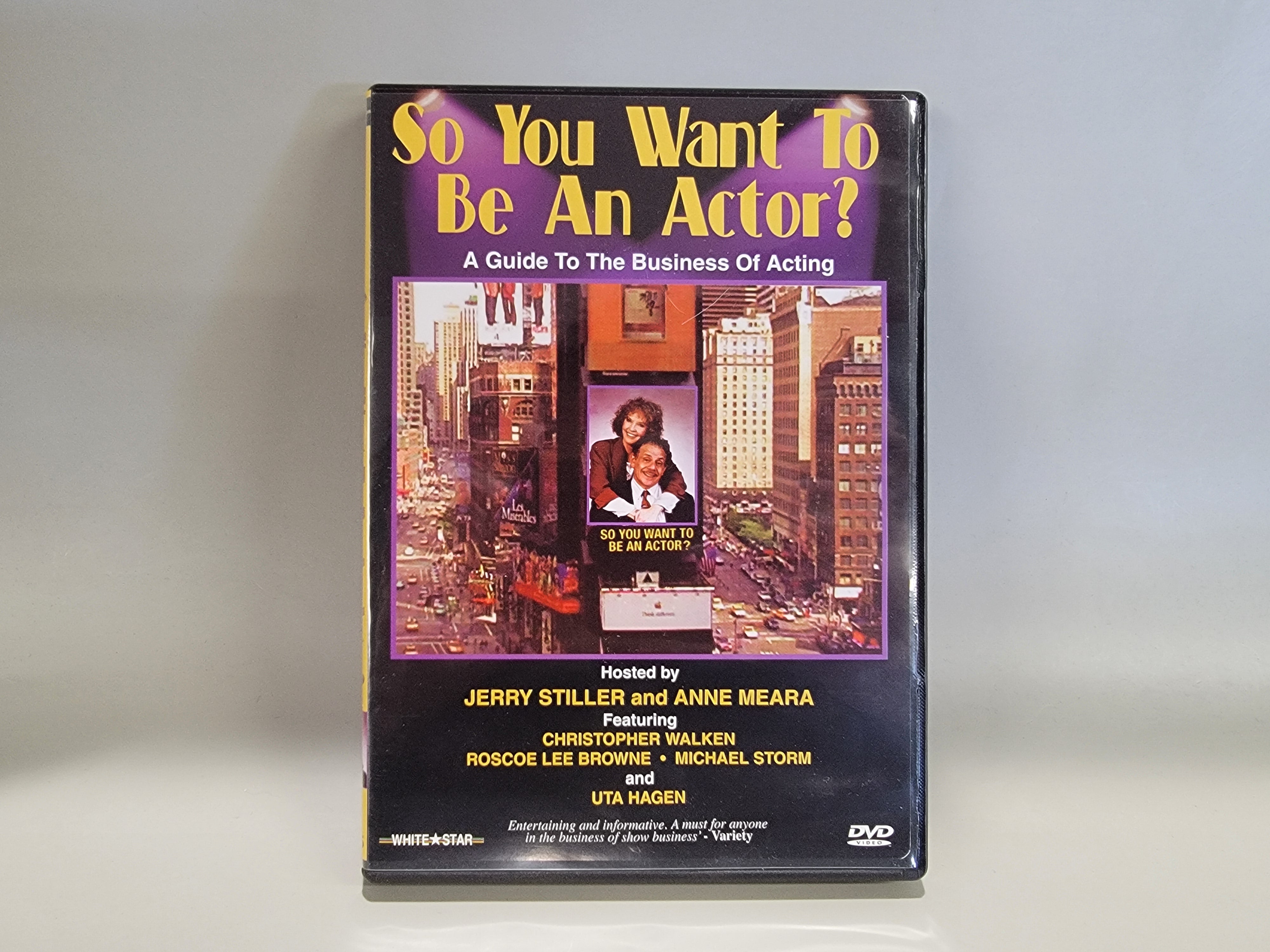 SO YOU WANT TO BE AN ACTOR? DVD [USED]