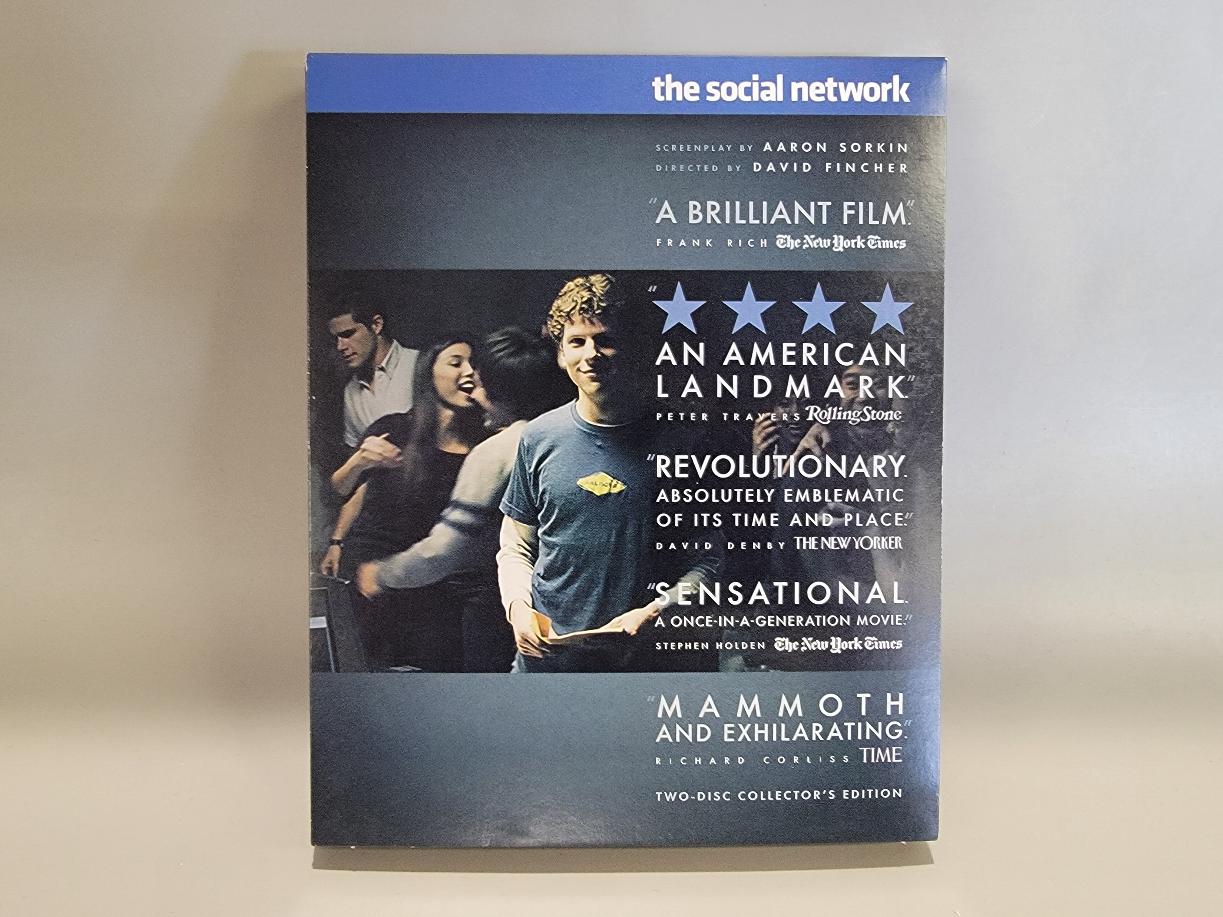 THE SOCIAL NETWORK BLU-RAY [USED]