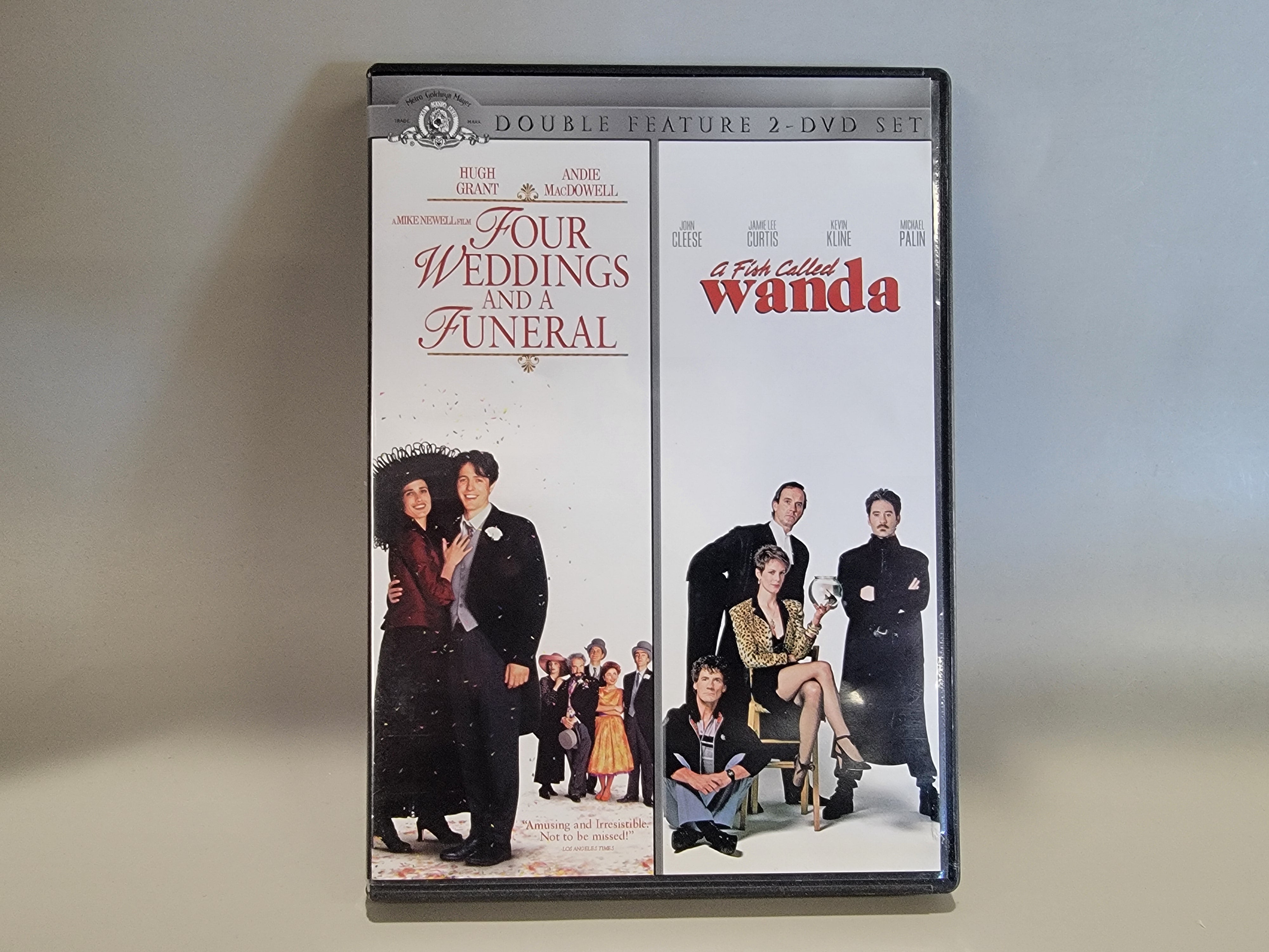 FOUR WEDDINGS AND A FUNERAL / A FISH CALLED WANDA DVD [USED]