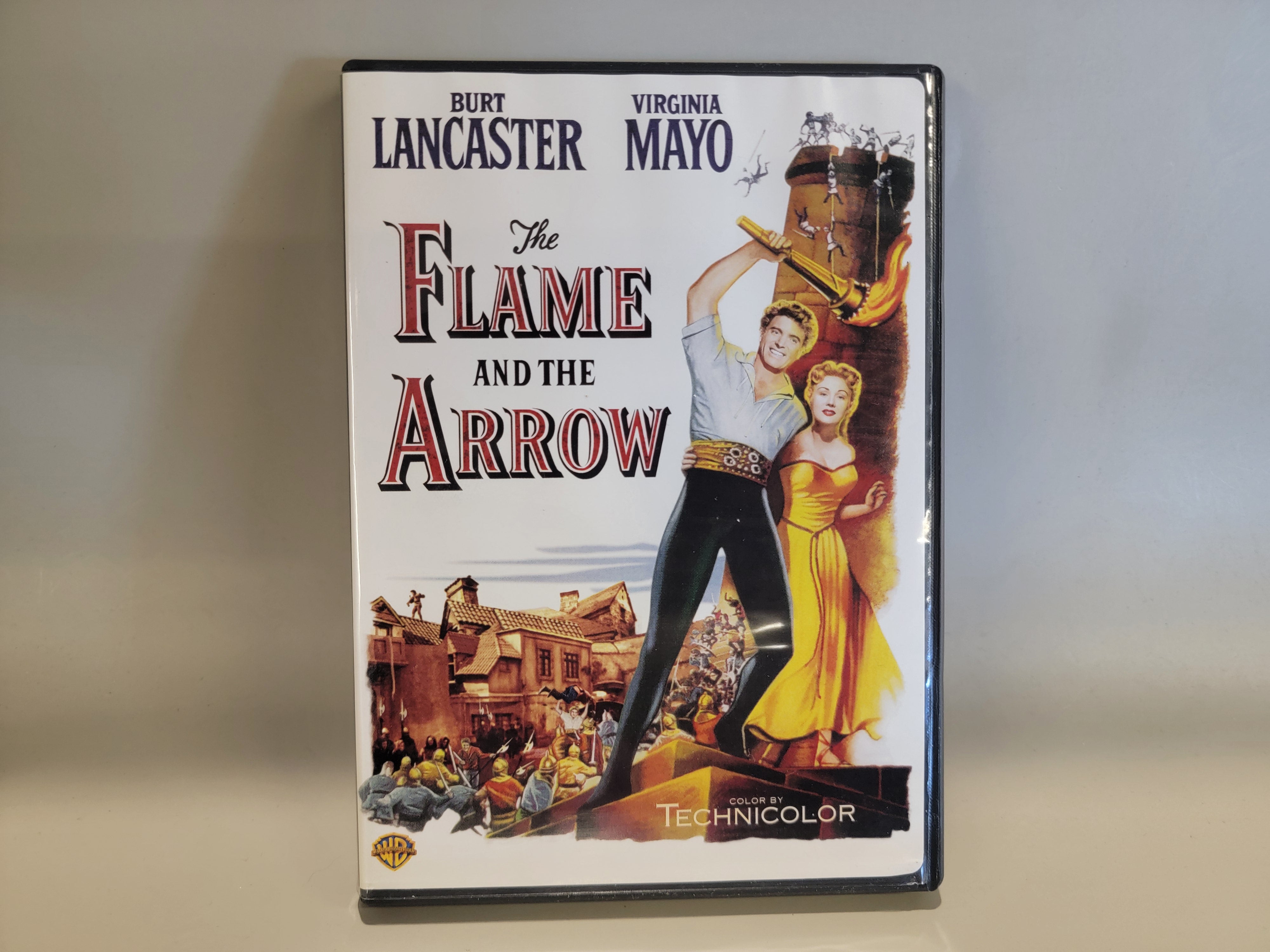 THE FLAME AND THE ARROW DVD [USED]