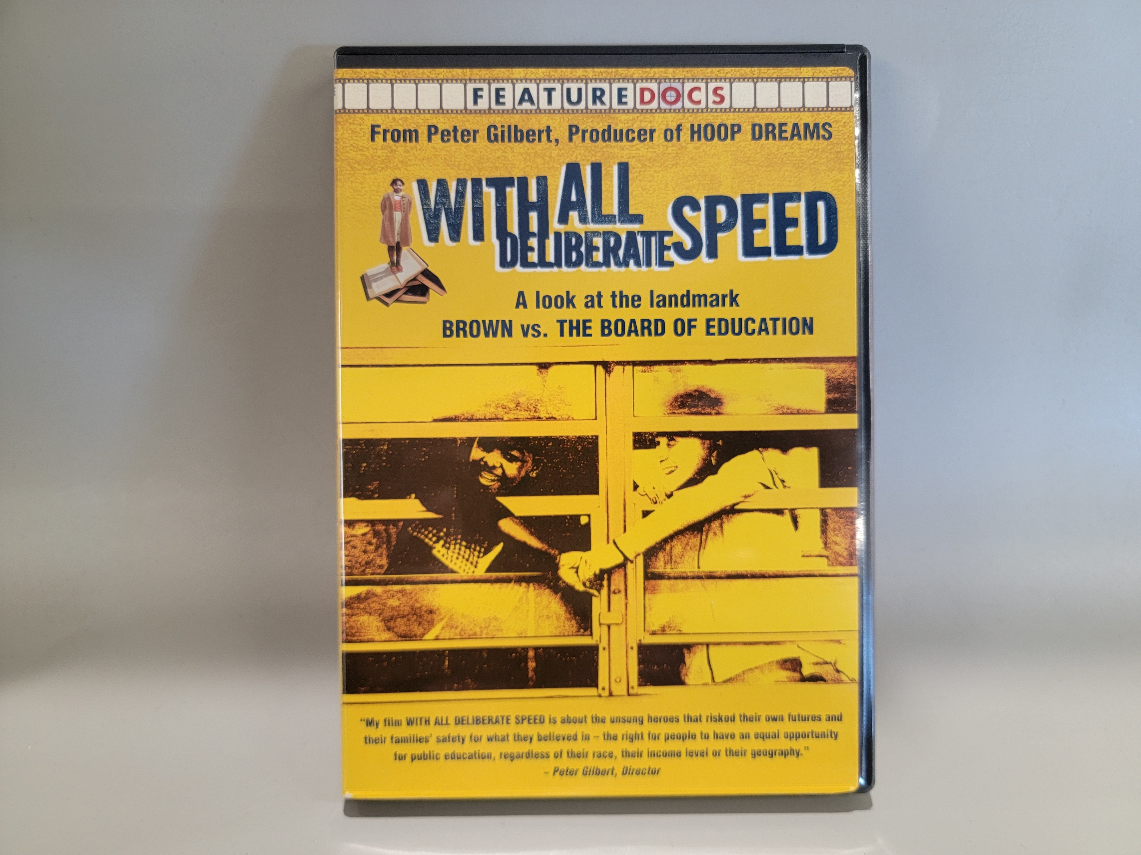 WITH ALL DELIBERATE SPEED DVD [USED]