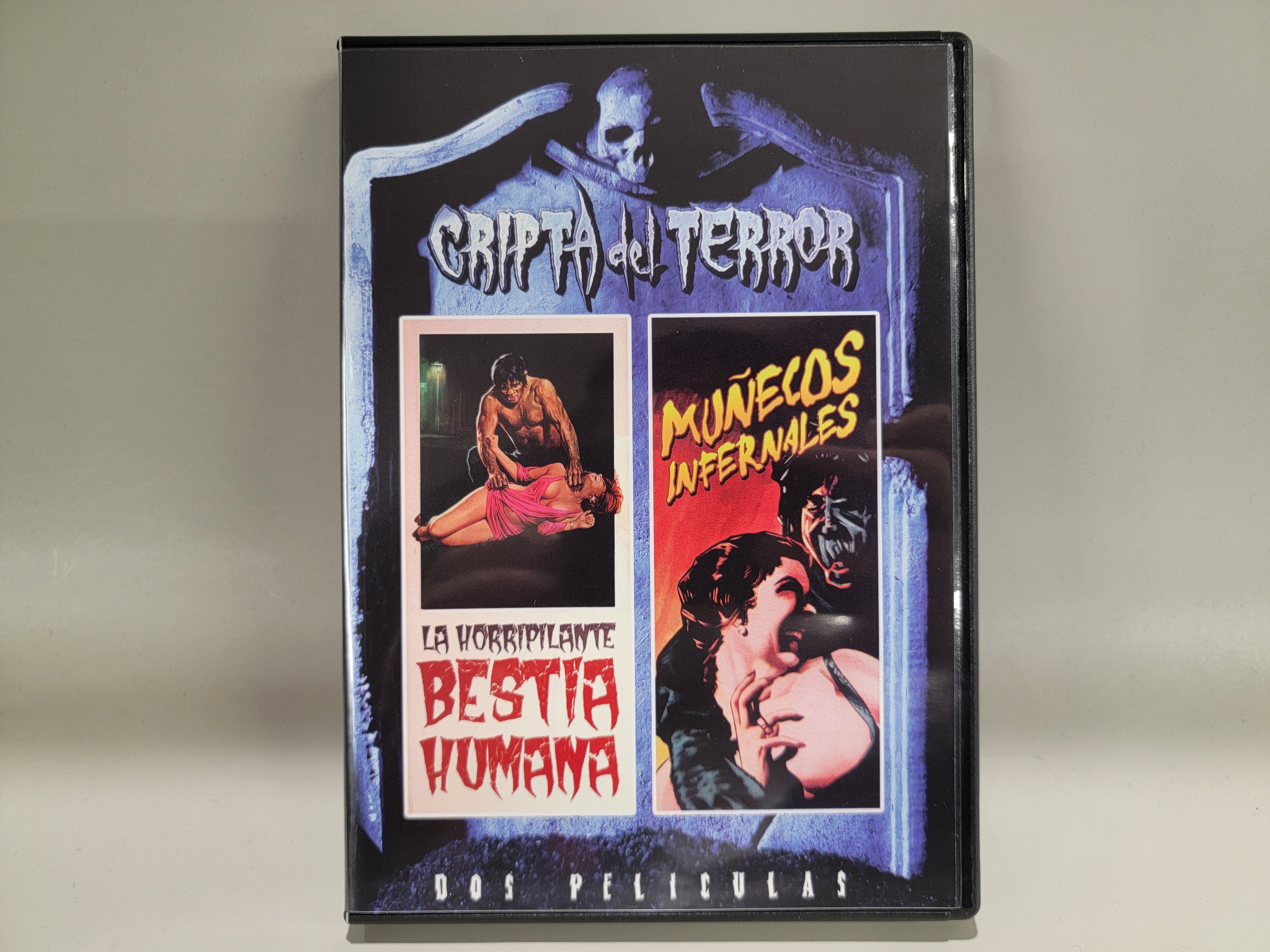 LA HORRIPILANTE BESTIA HUMANA / MUNECOS INFERNALES DVD [USED]