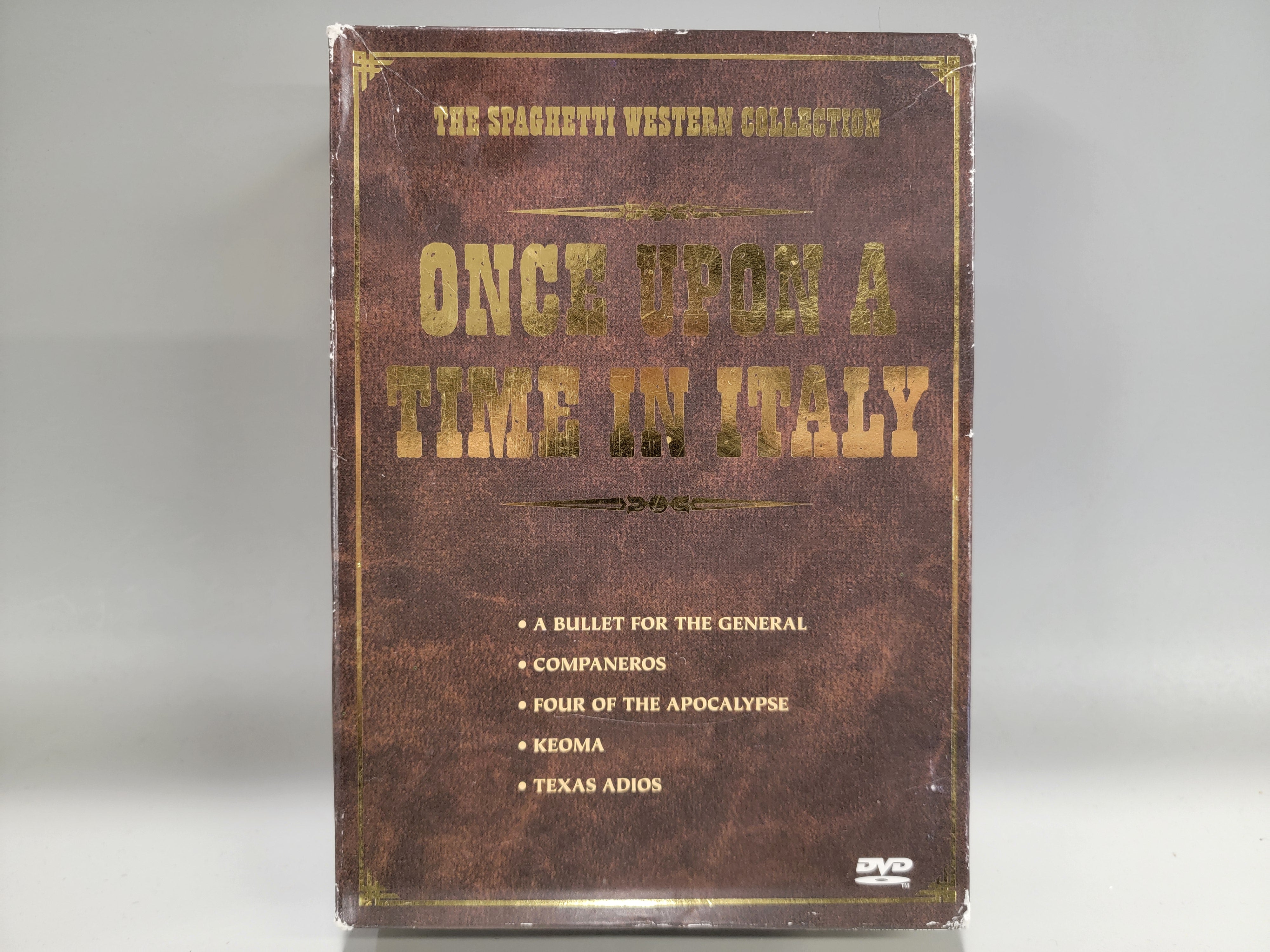 ONCE UPON A TIME IN ITALY: THE SPAGHETTI WESTERN COLLECTION DVD [USED]