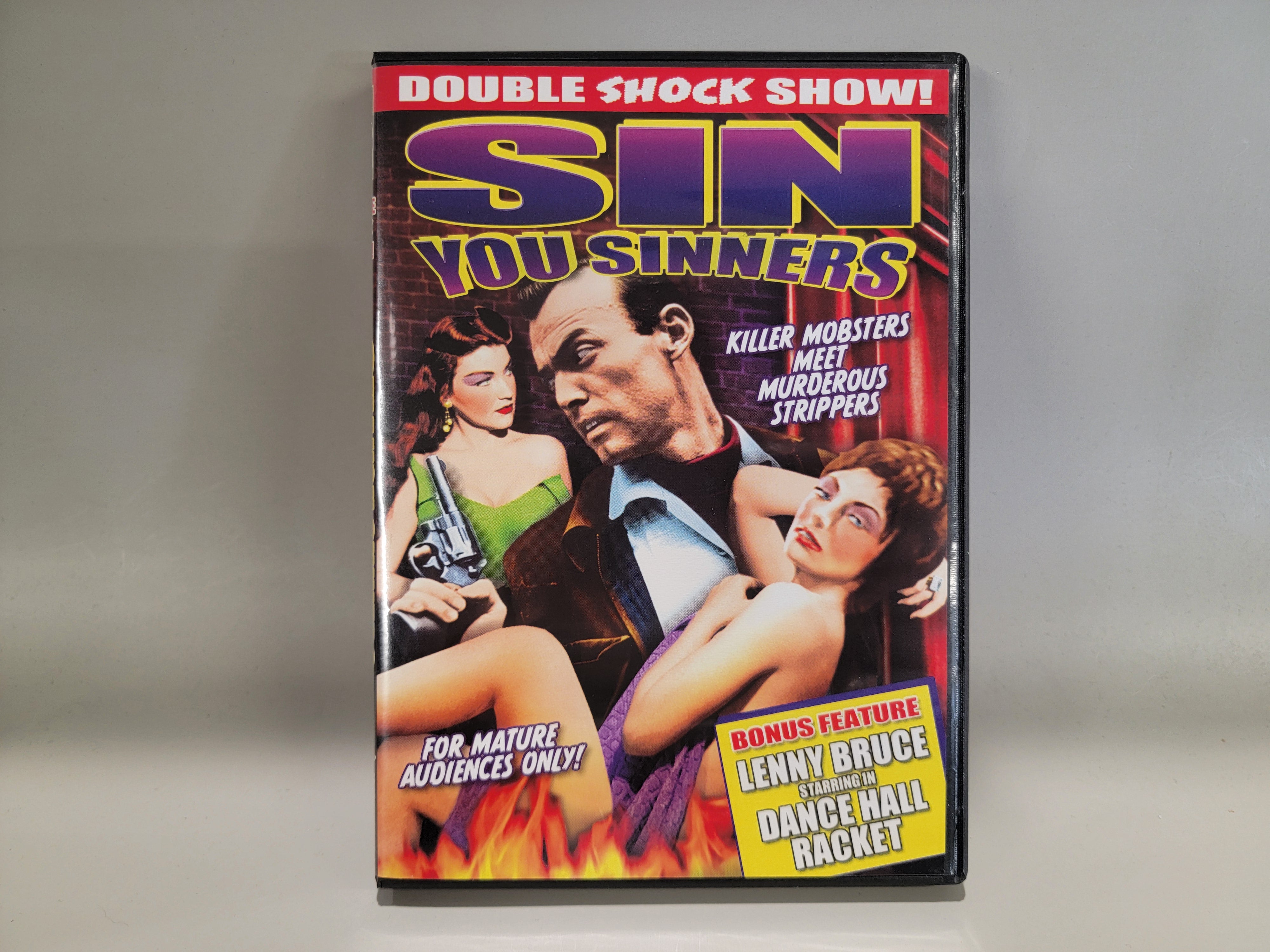 SIN YOU SINNERS / DANCE HALL RACKET DVD [USED]