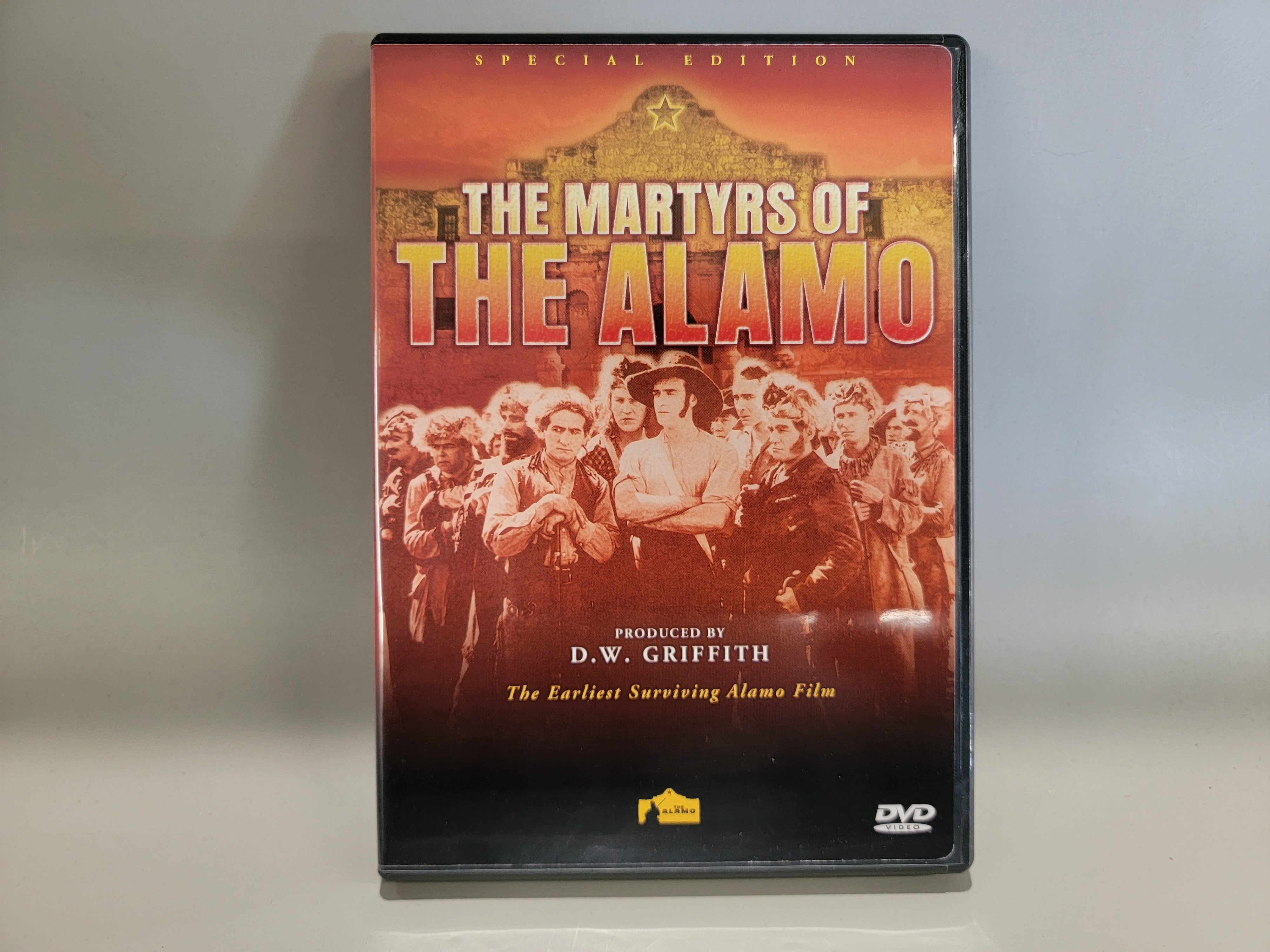 THE MARTYRS OF THE ALAMO DVD [USED]