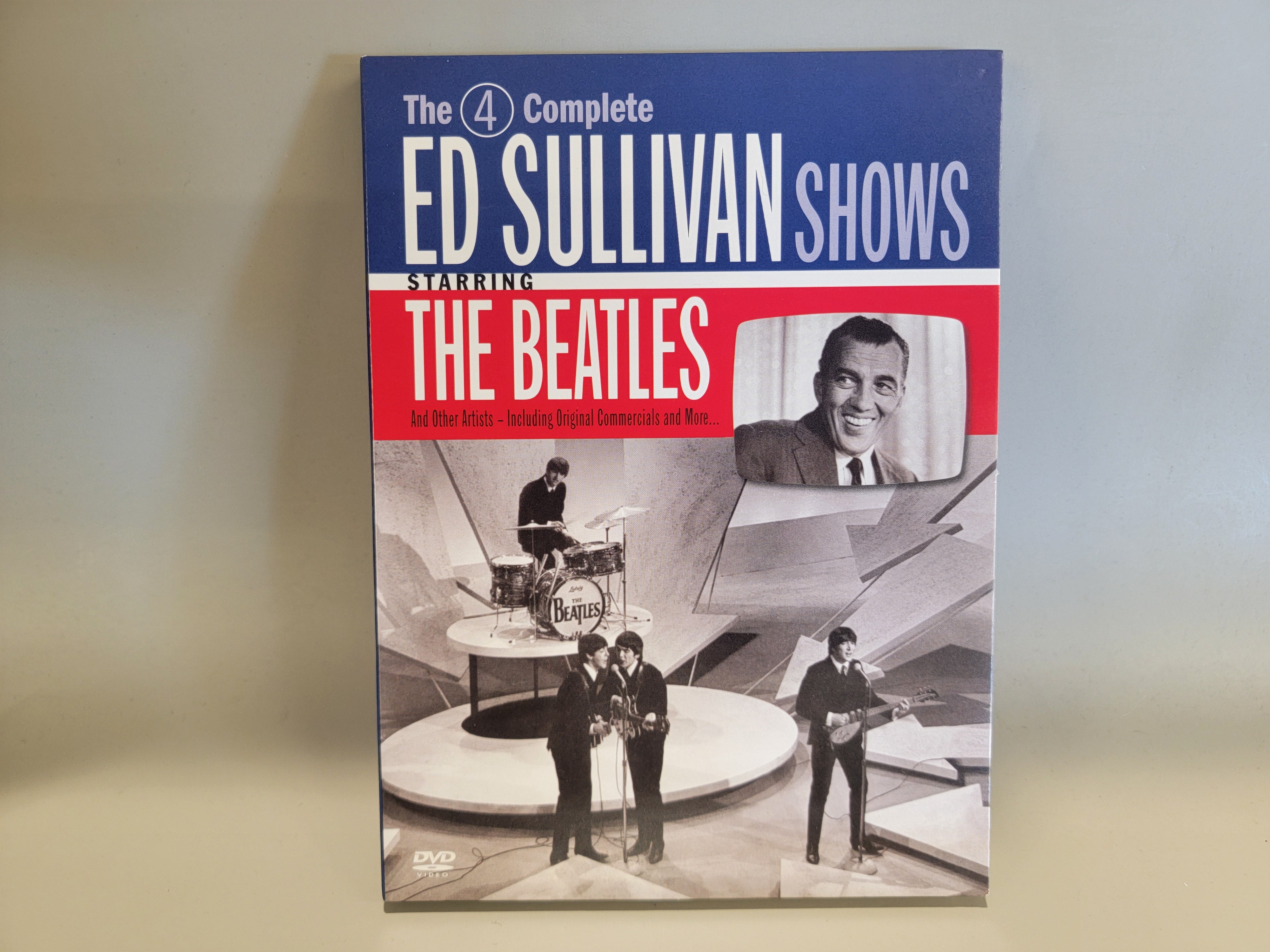 THE 4 COMPLETE ED SULLIVAN SHOWS STARRING THE BEATLES DVD [USED]