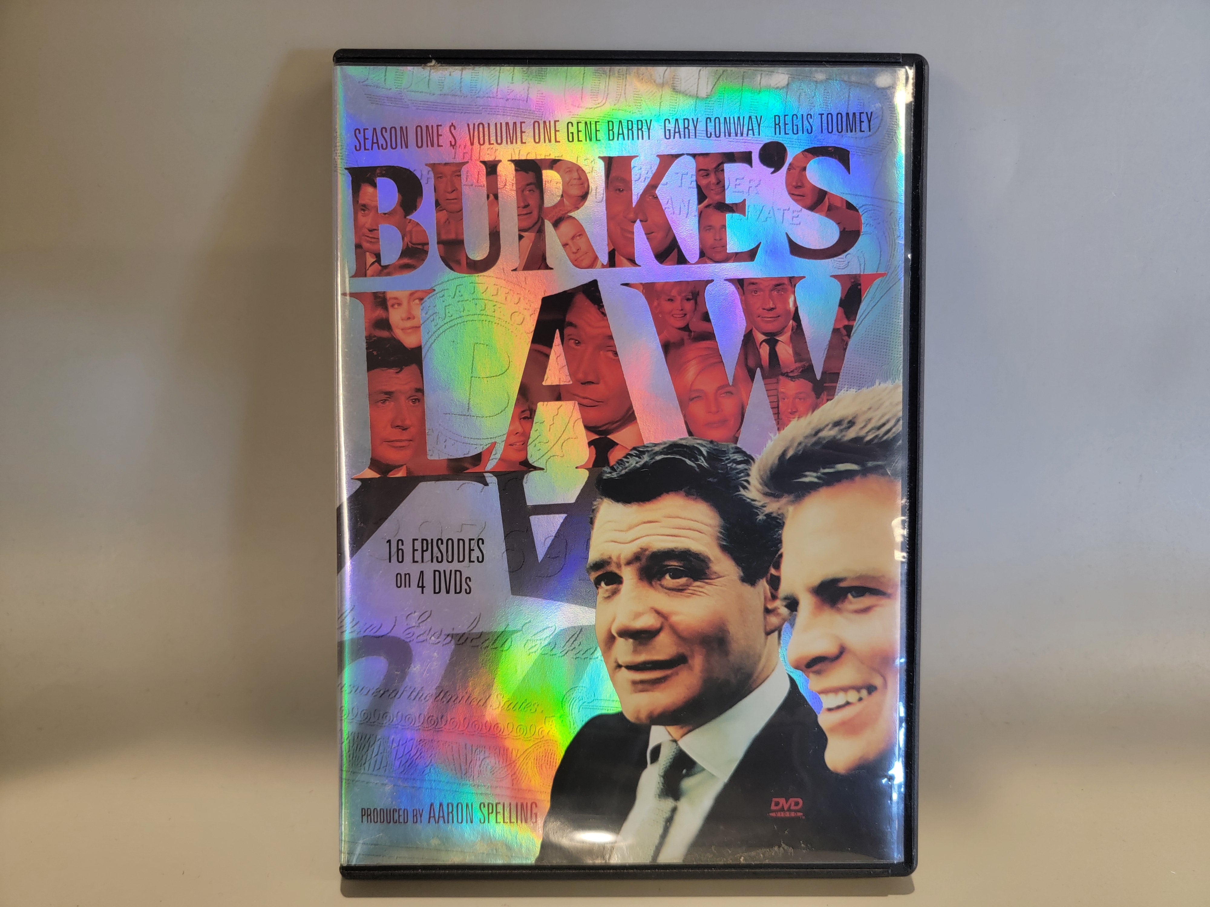 BURKE'S LAW: SEASON ONE VOLUME ONE DVD [USED]