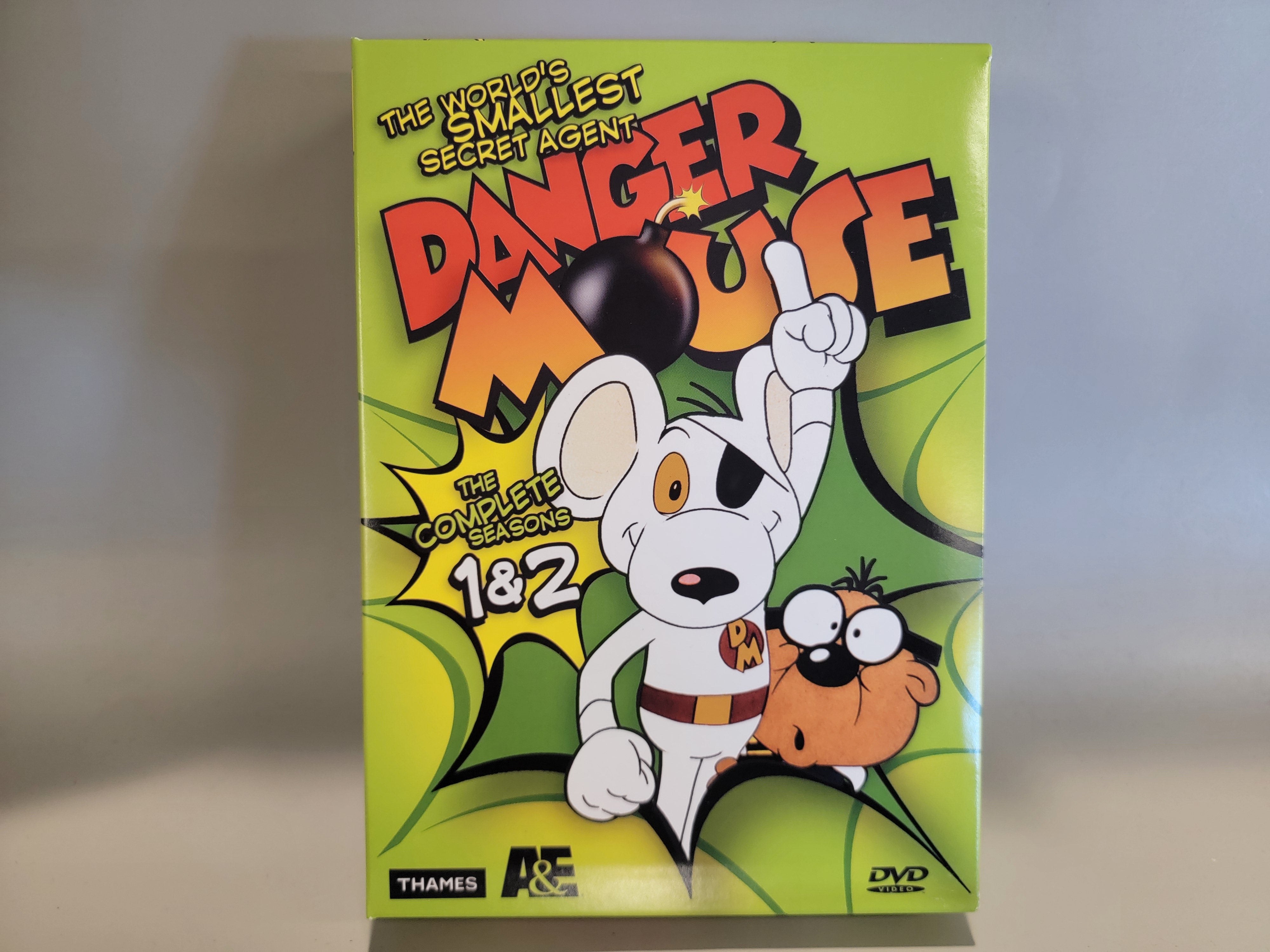 DANGER MOUSE: THE COMPLETE SEASON 1 AND 2 DVD [USED]