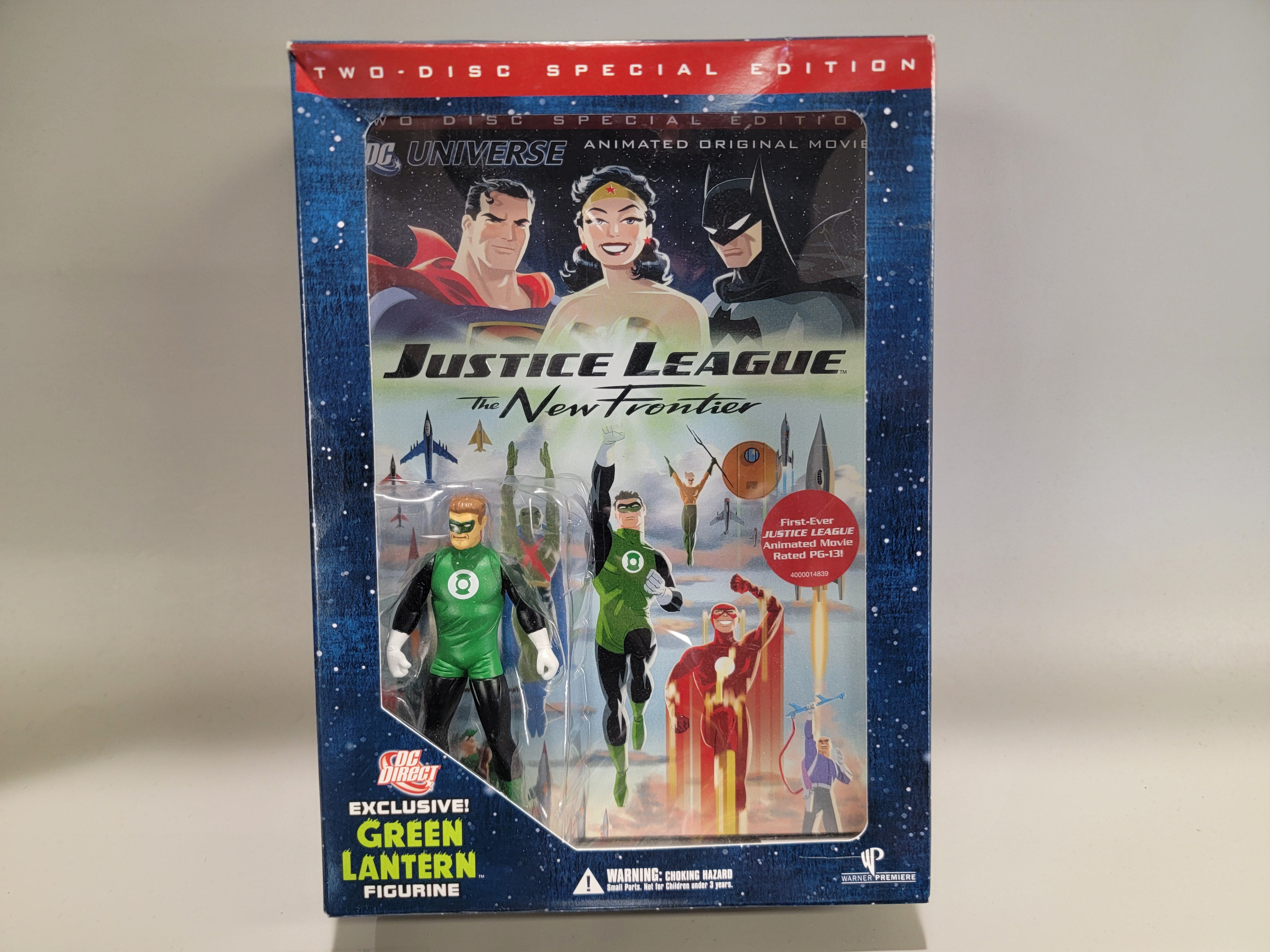 JUSTICE LEAGUE: THE NEW FRONTIER (WITH FIGURE) DVD [USED]