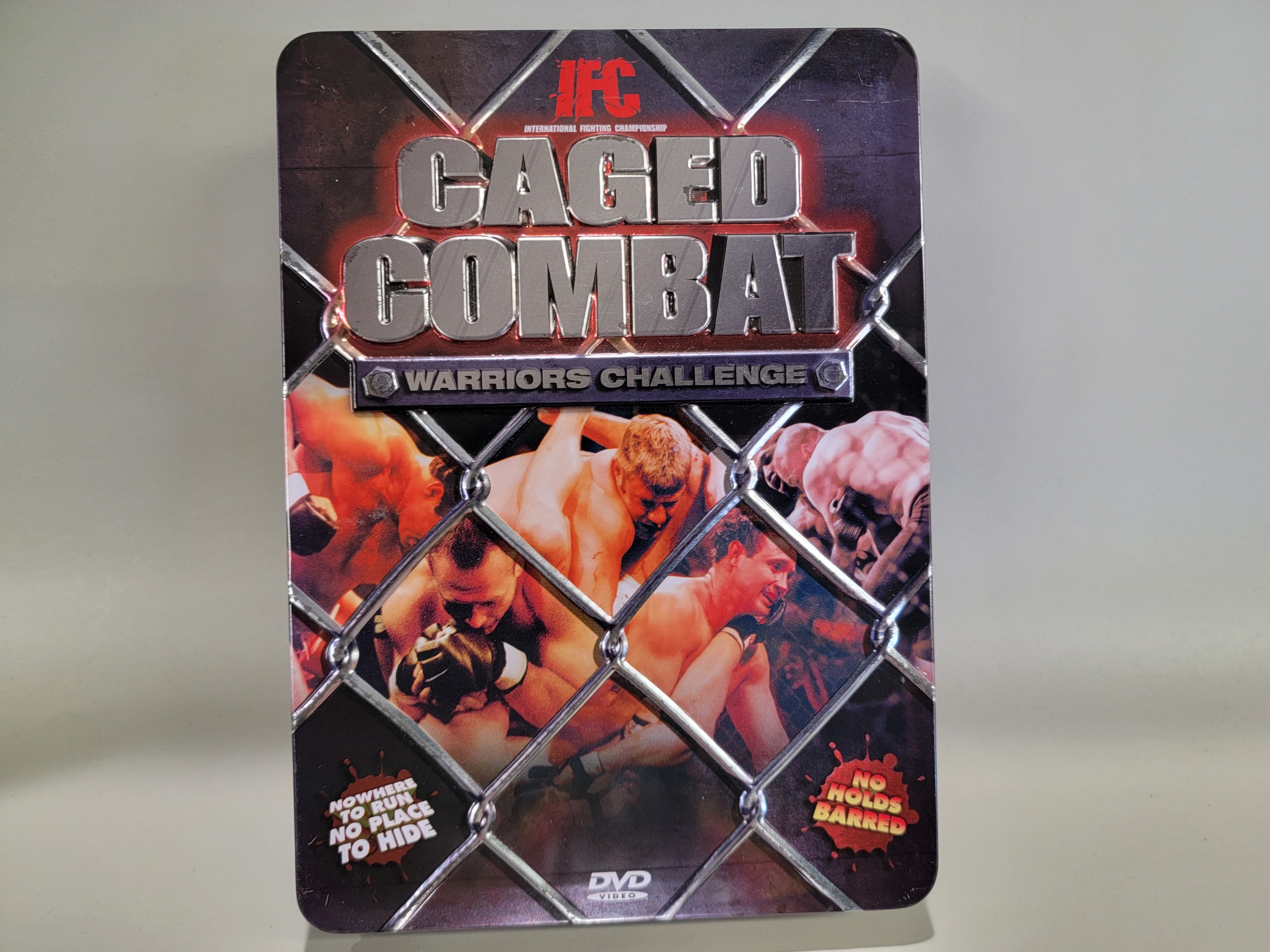 IFC CAGED COMBAT: WARRIORS CHALLENGE DVD TIN [USED]