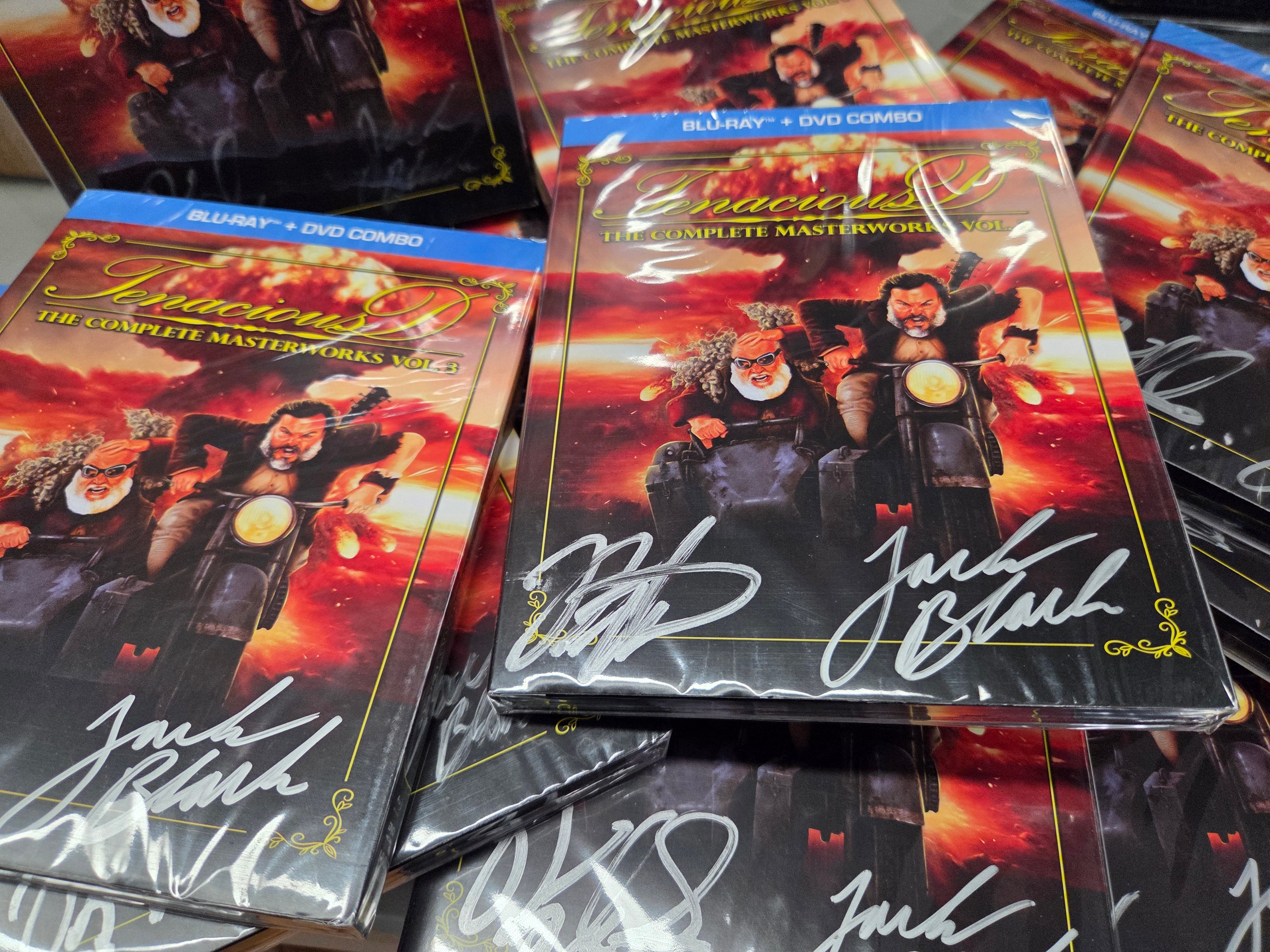 TENACIOUS D: THE COMPLETE MASTERWORKS VOLUME 3 BLU-RAY/DVD (SIGNED)