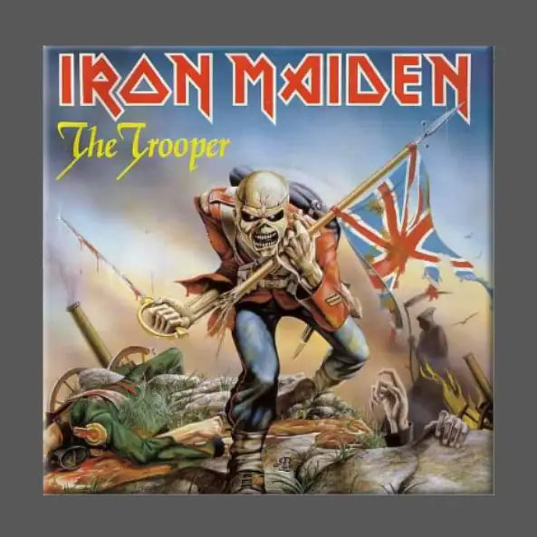 IRON MAIDEN - THE TROOPER (SQUARE) MAGNET