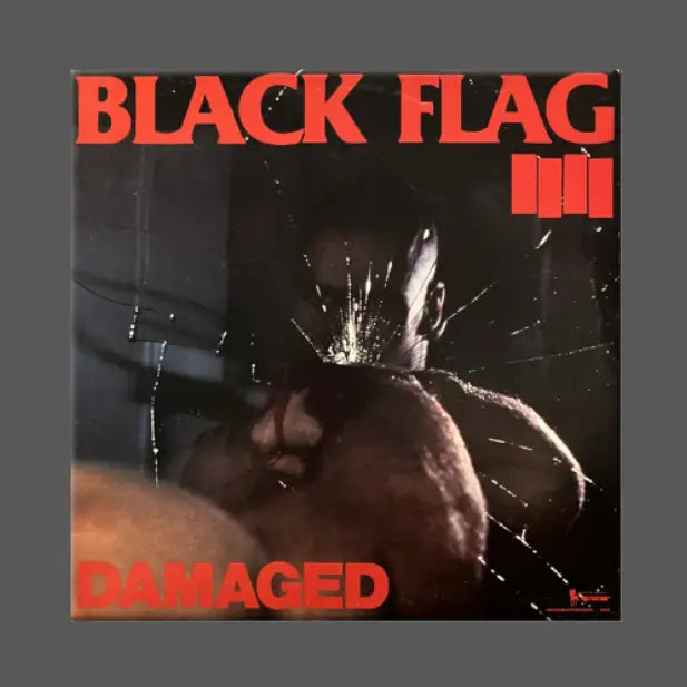 BLACK FLAG - DAMAGED MAGNET