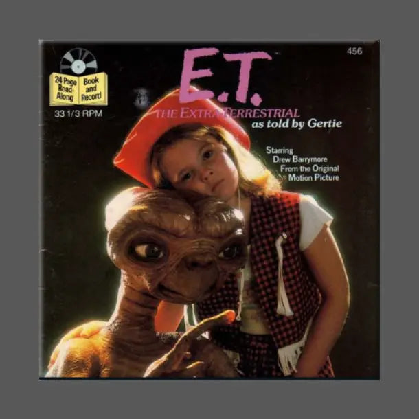 E.T. THE EXTRA TERRESTRIAL READ ALONG BY GERTIE MAGNET