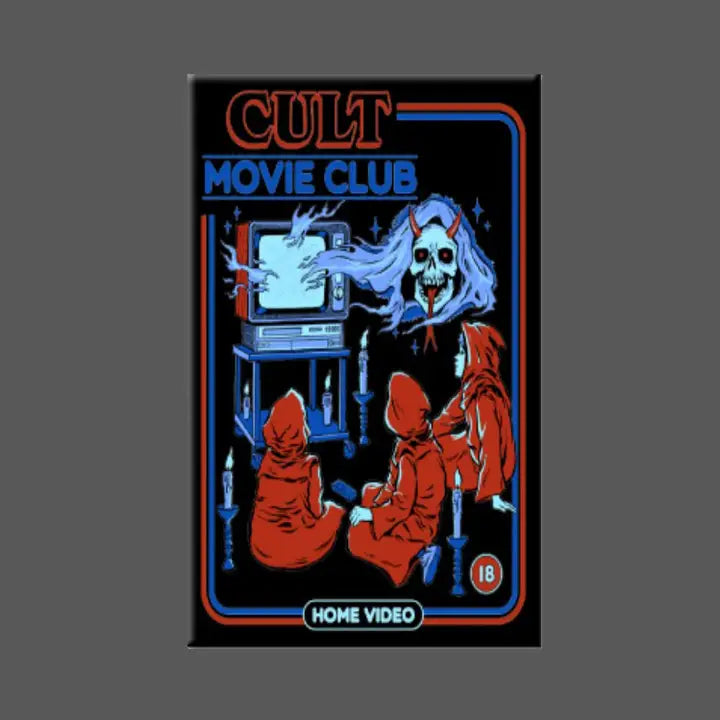 CULT MOVIE CLUB MAGNET