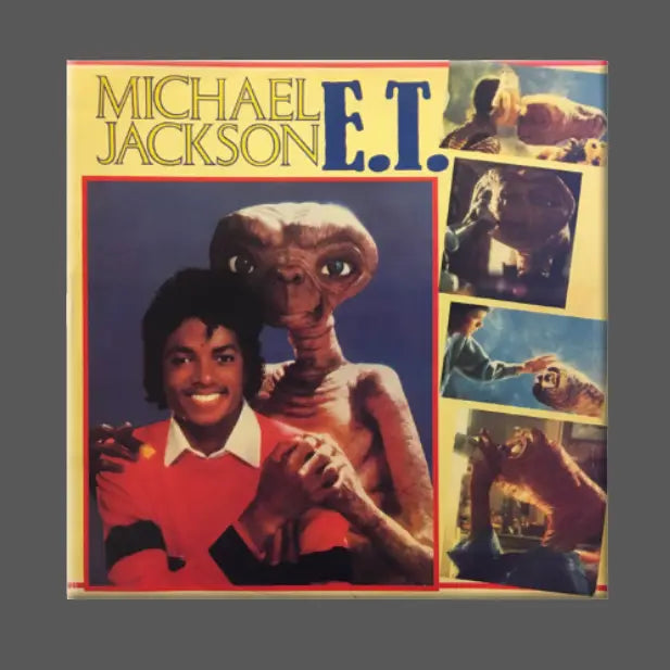 E.T. THE EXTRA TERRESTRIAL READ ALONG MICHAEL JACKSON MAGNET