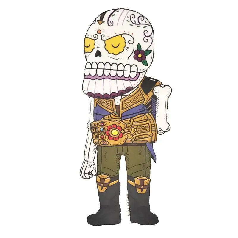 DAY OF THE DEAD THANOS STICKER