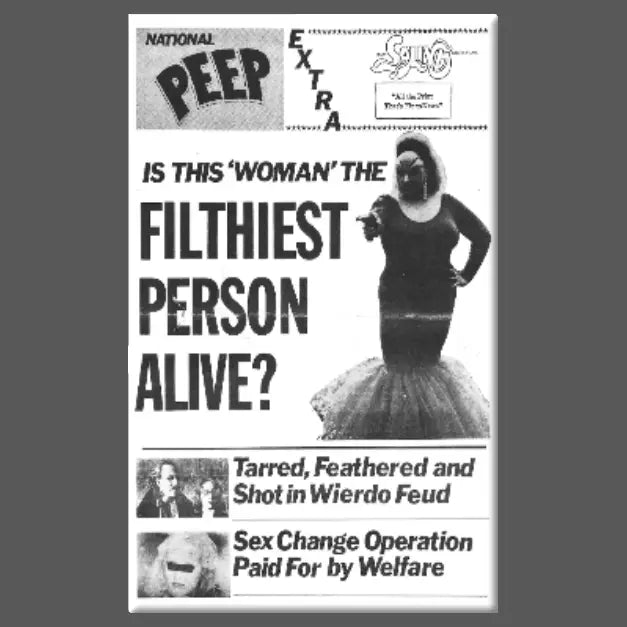 DIVINE - FILTHIEST PERSON ALIVE MAGNET