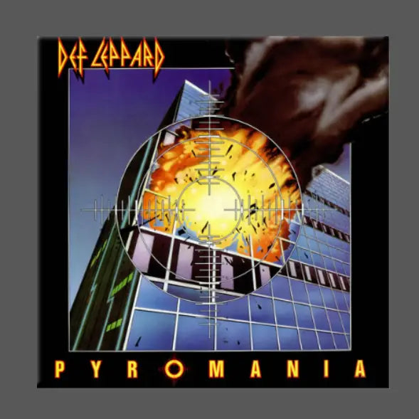 DEF LEPPARD - PYROMANIA MAGNET