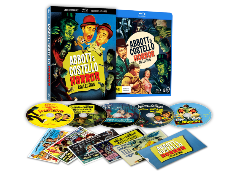 ABBOTT AND COSTELLO HORROR COLLECTION (1948-1955) (REGION FREE IMPORT - LIMITED EDITION) BLU-RAY