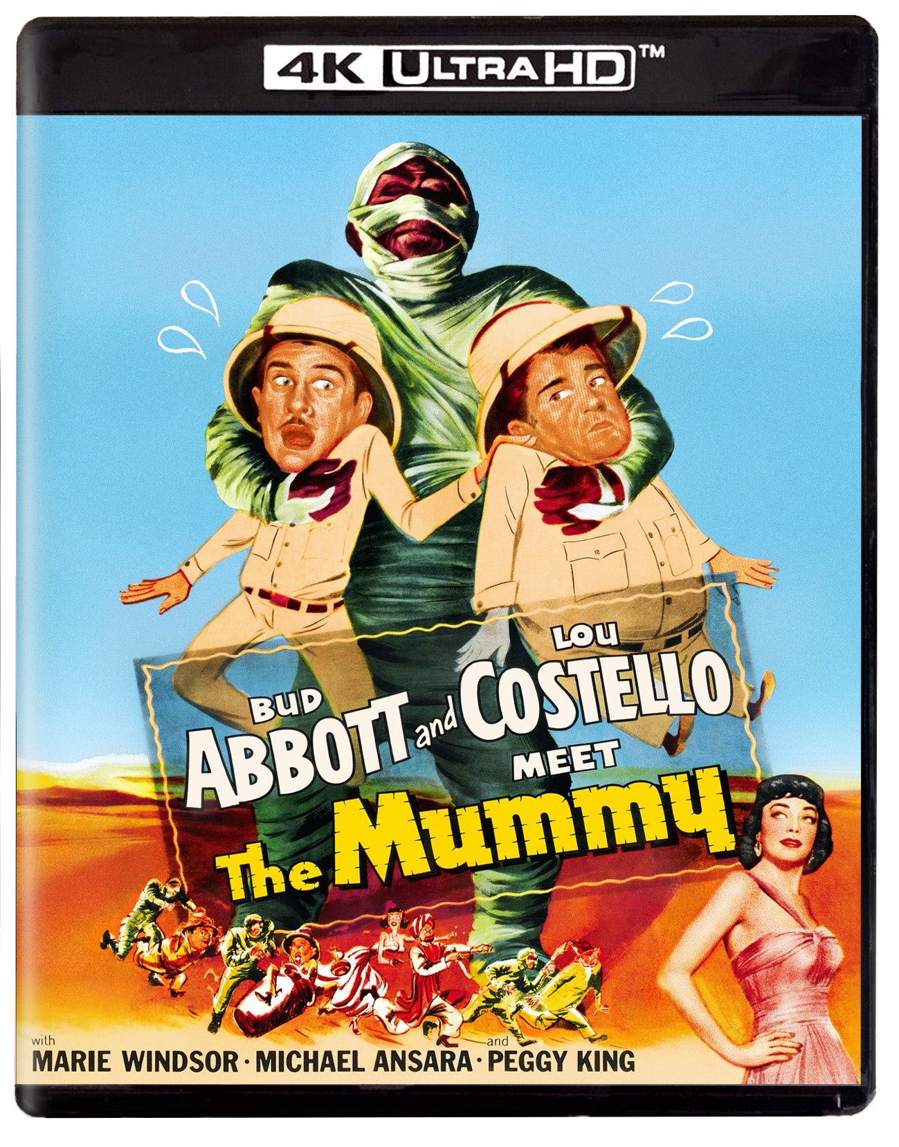 ABBOTT AND COSTELLO MEET THE MUMMY 4K UHD [PRE-ORDER]