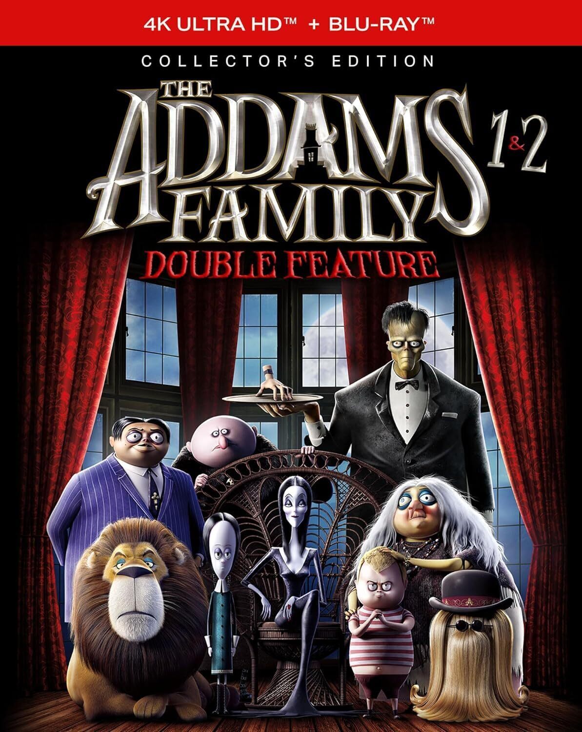 THE ADDAMS FAMILY 1&2 DOUBLE FEATURE 4K UHD/BLU-RAY [PRE-ORDER]