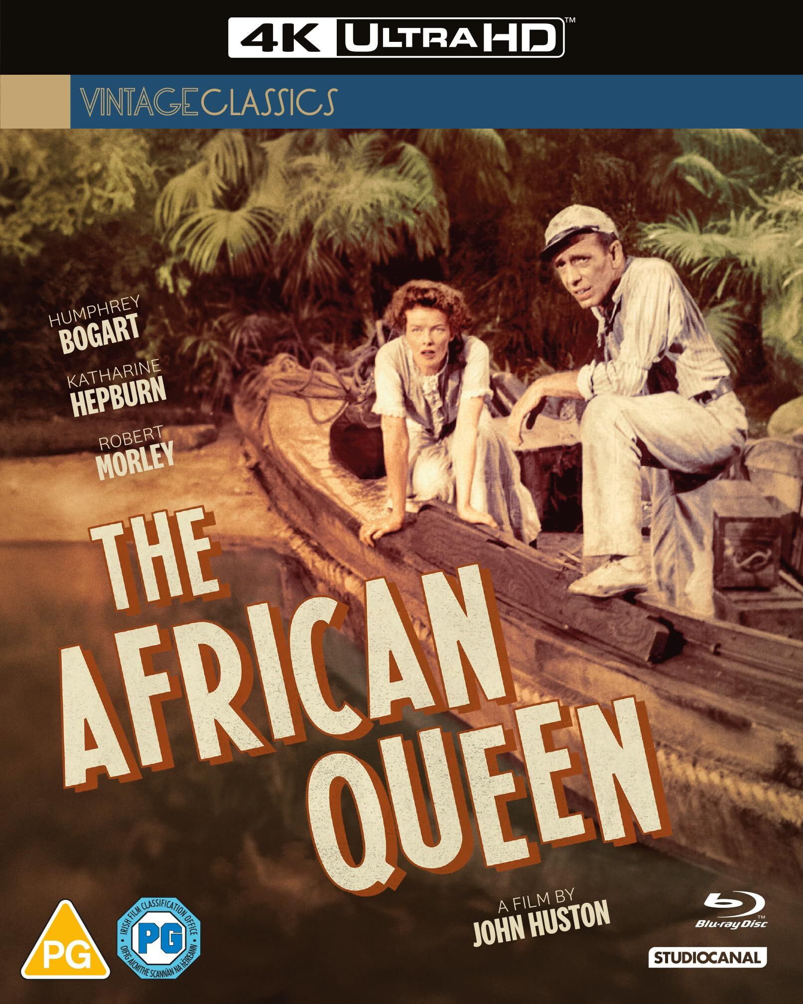 THE AFRICAN QUEEN (REGION FREE/B IMPORT) 4K UHD/BLU-RAY