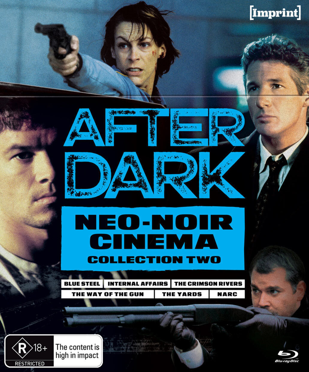 AFTER DARK: NEO NOIR CINEMA COLLECTION VOLUME TWO (REGION FREE IMPORT - LIMITED EDITION) BLU-RAY [SCRATCH AND DENT]