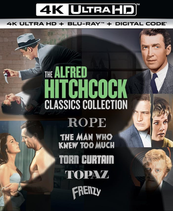 THE ALFRED HITCHCOCK CLASSICS COLLECTION 4K UHD/BLU-RAY [PRE-ORDER]