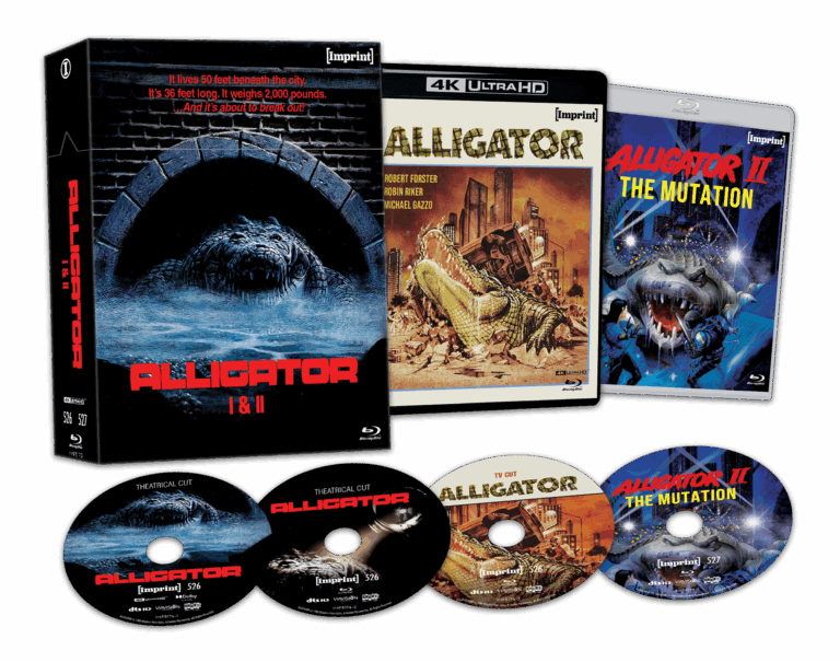 ALLIGATOR I AND II (REGION FREE IMPORT - LIMITED EDITION) 4K UHD/BLU-RAY [PRE-ORDER]