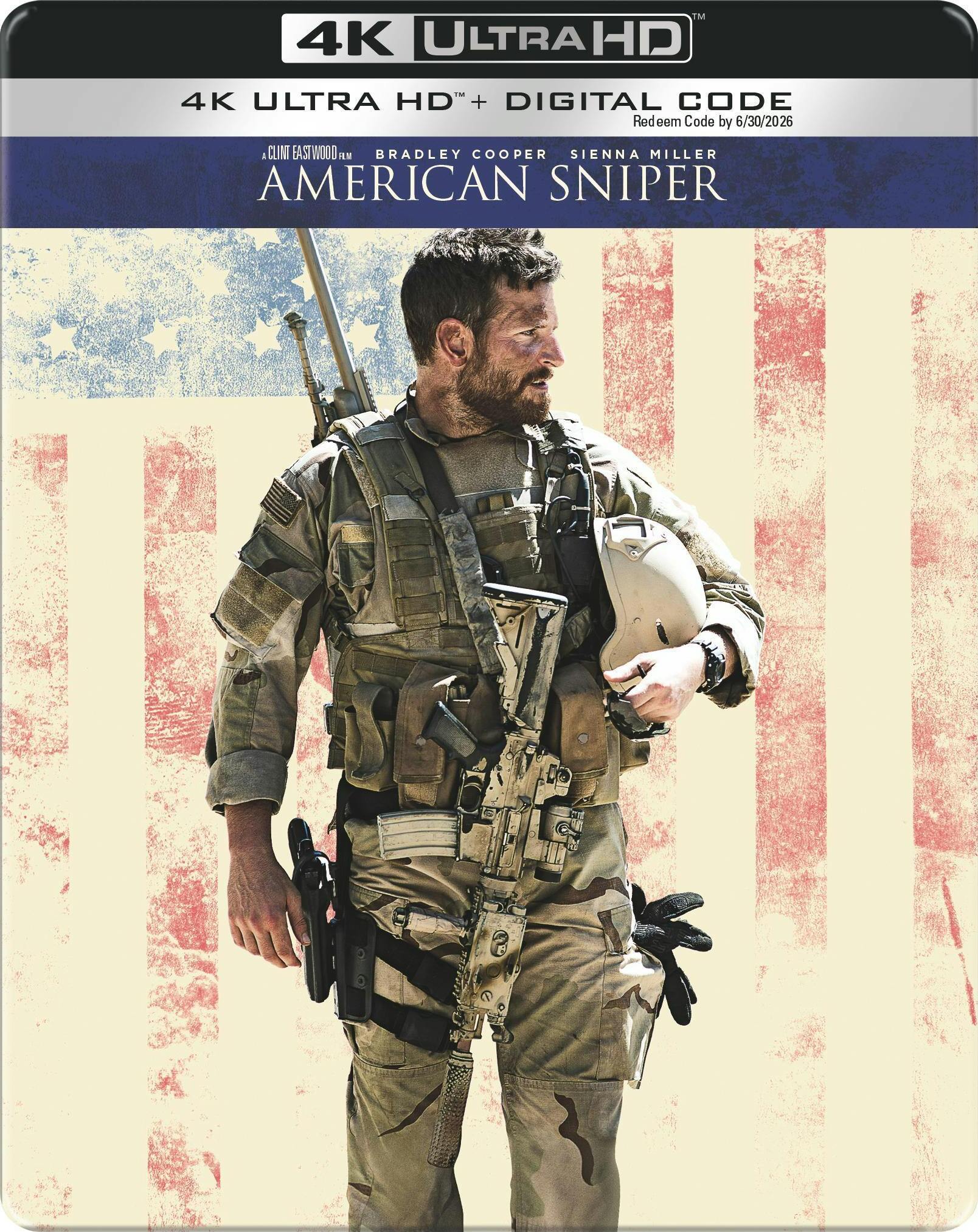 AMERICAN SNIPER (LIMITED EDITION) 4K UHD STEELBOOK [SCRATCH AND DENT]
