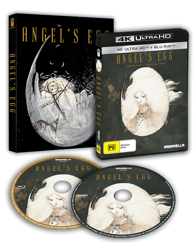 ANGEL'S EGG (REGION FREE IMPORT) 4K UHD/BLU-RAY [PRE-ORDER]