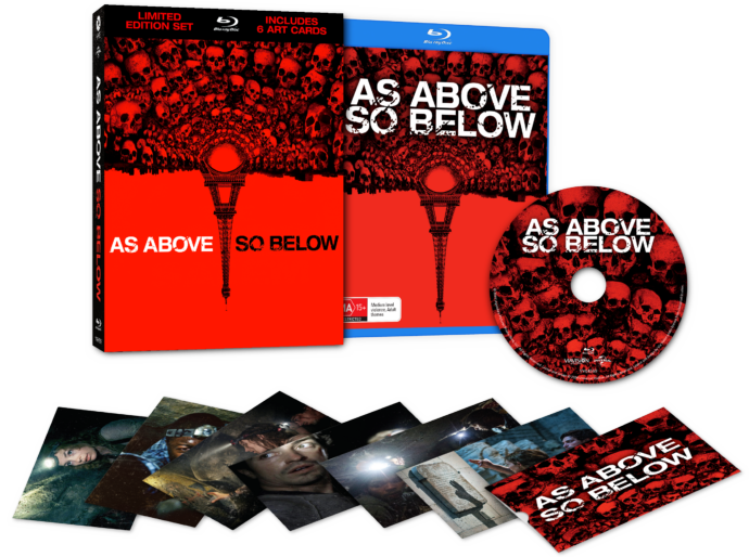 AS ABOVE SO BELOW (REGION FREE IMPORT - LIMITED EDITION) BLU-RAY