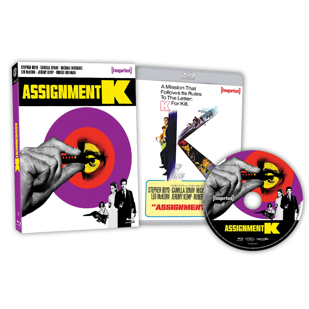 ASSIGNMENT K (REGION FREE IMPORT - LIMITED EDITION) BLU-RAY