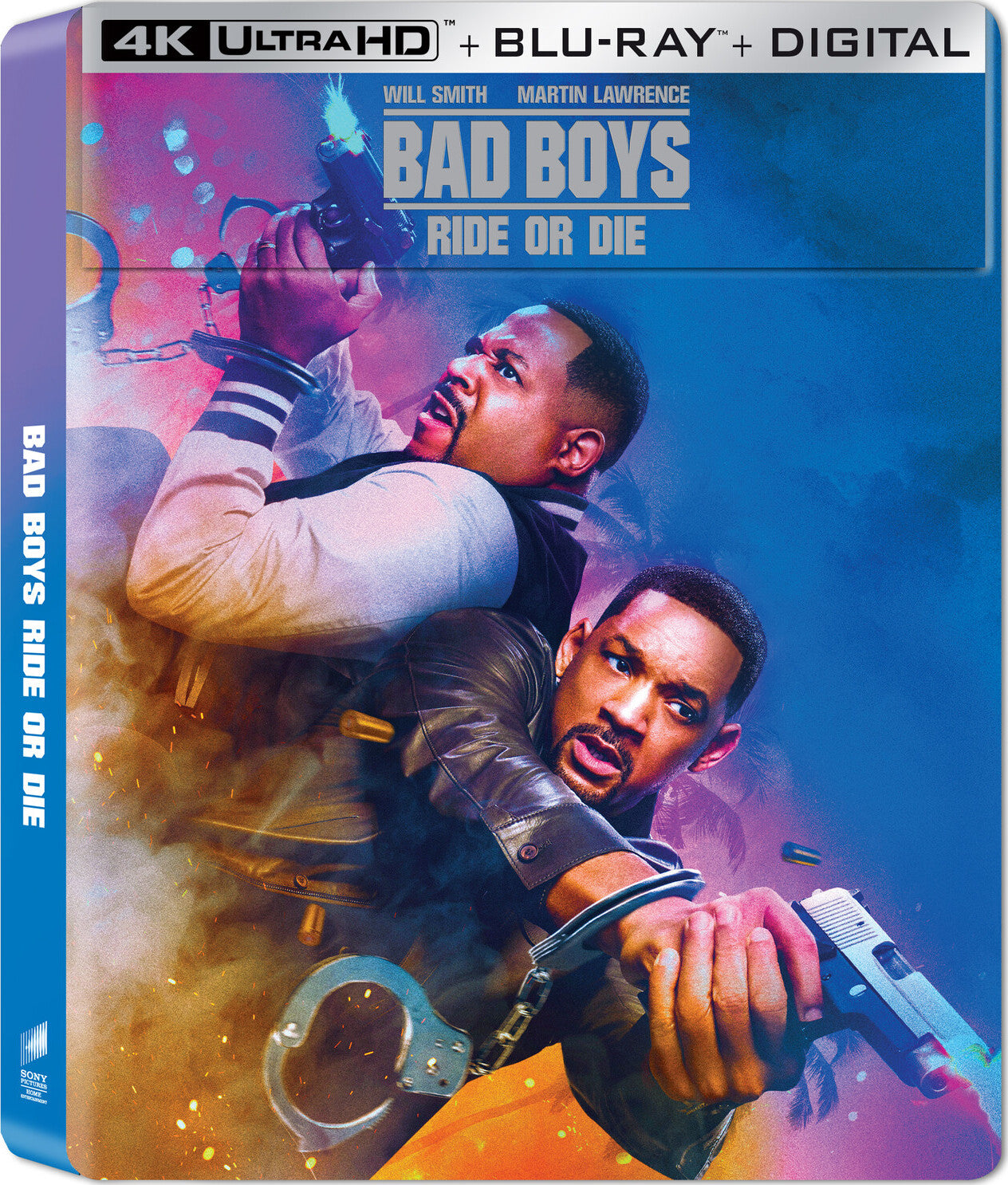 BAD BOYS: RIDE OR DIE (LIMITED EDITION) 4K UHD/BLU-RAY STEELBOOK