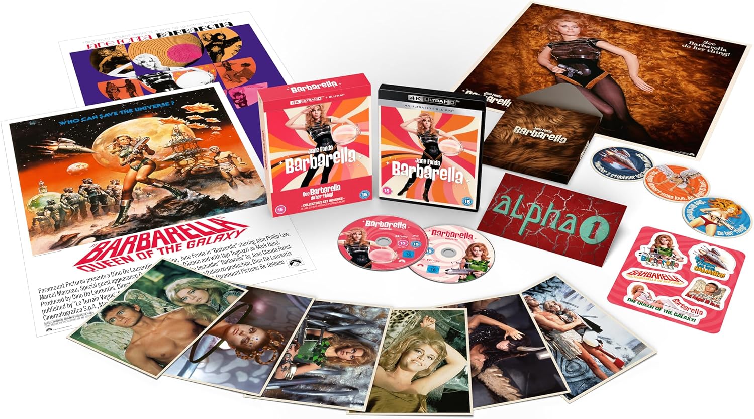 BARBARELLA (REGION FREE/B IMPORT - LIMITED EDITION) 4K UHD/BLU-RAY [PRE-ORDER]
