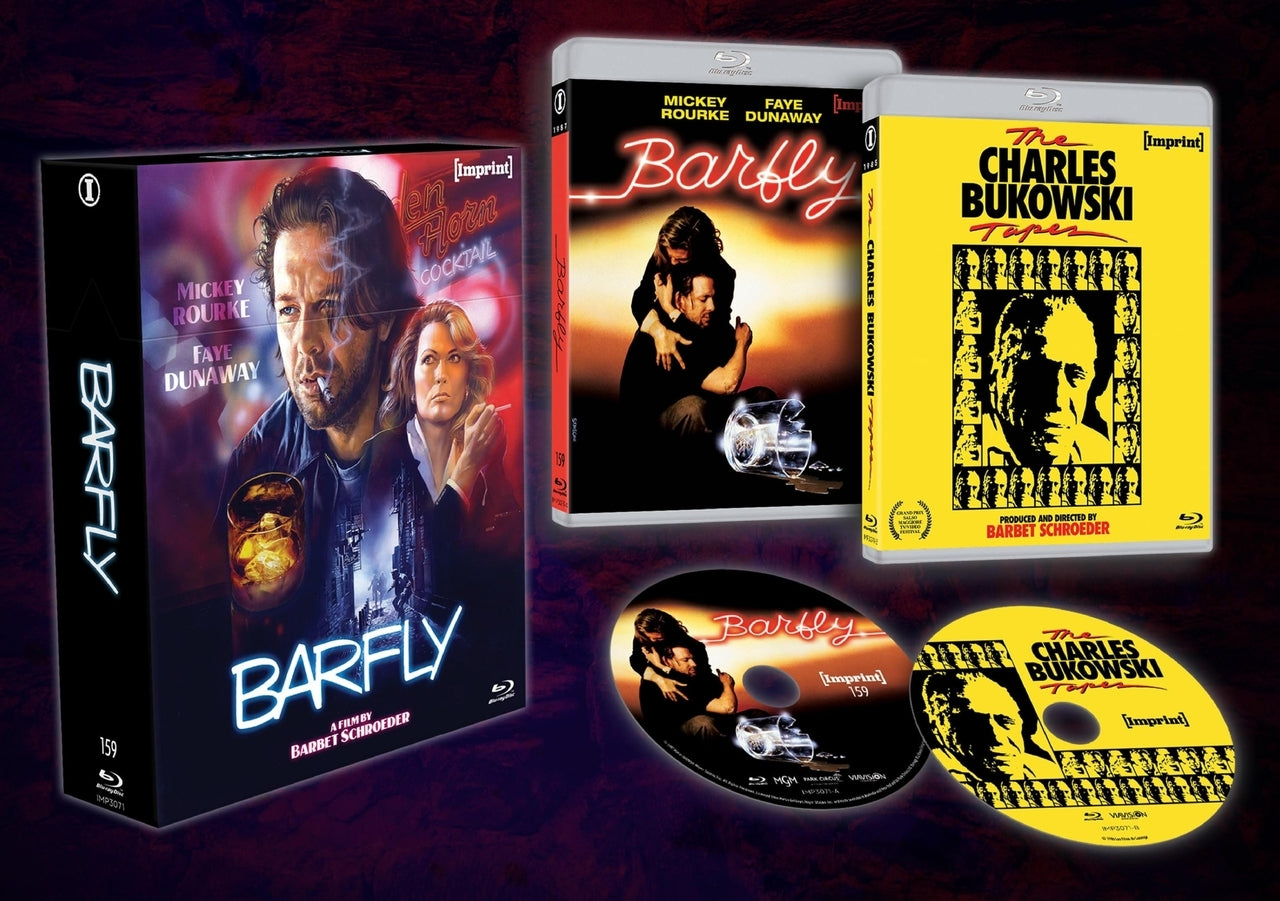 BARFLY (REGION FREE IMPORT - LIMITED EDITION) BLU-RAY [SCRATCH AND DENT]