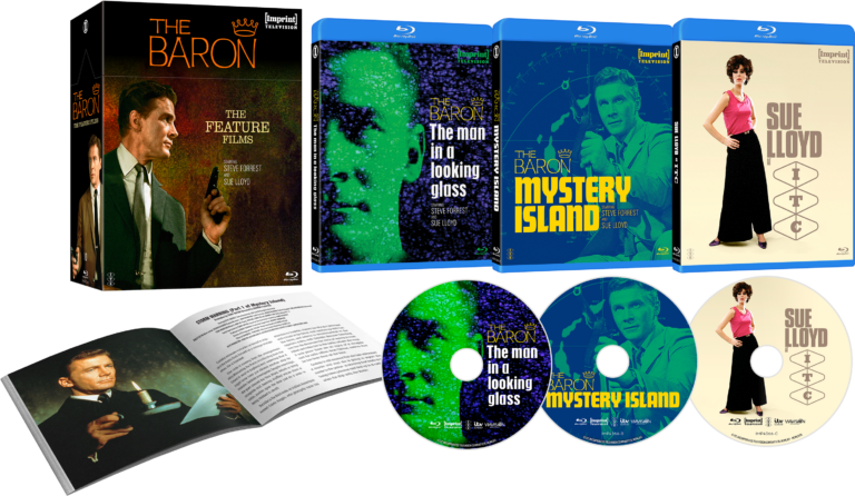 THE BARON: THE FEATURE FILMS COLLECTION (REGION FREE IMPORT - LIMITED EDITION) BLU-RAY [SCRATCH AND DENT]