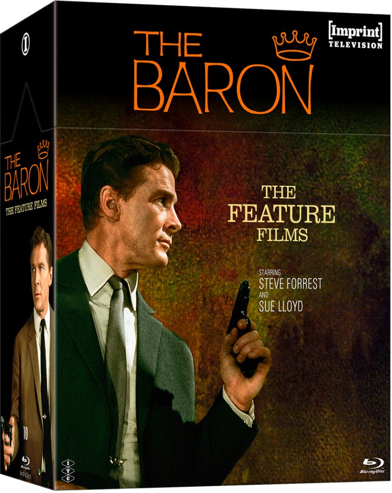 THE BARON: THE FEATURE FILMS COLLECTION (REGION FREE IMPORT - LIMITED EDITION) BLU-RAY [SCRATCH AND DENT]