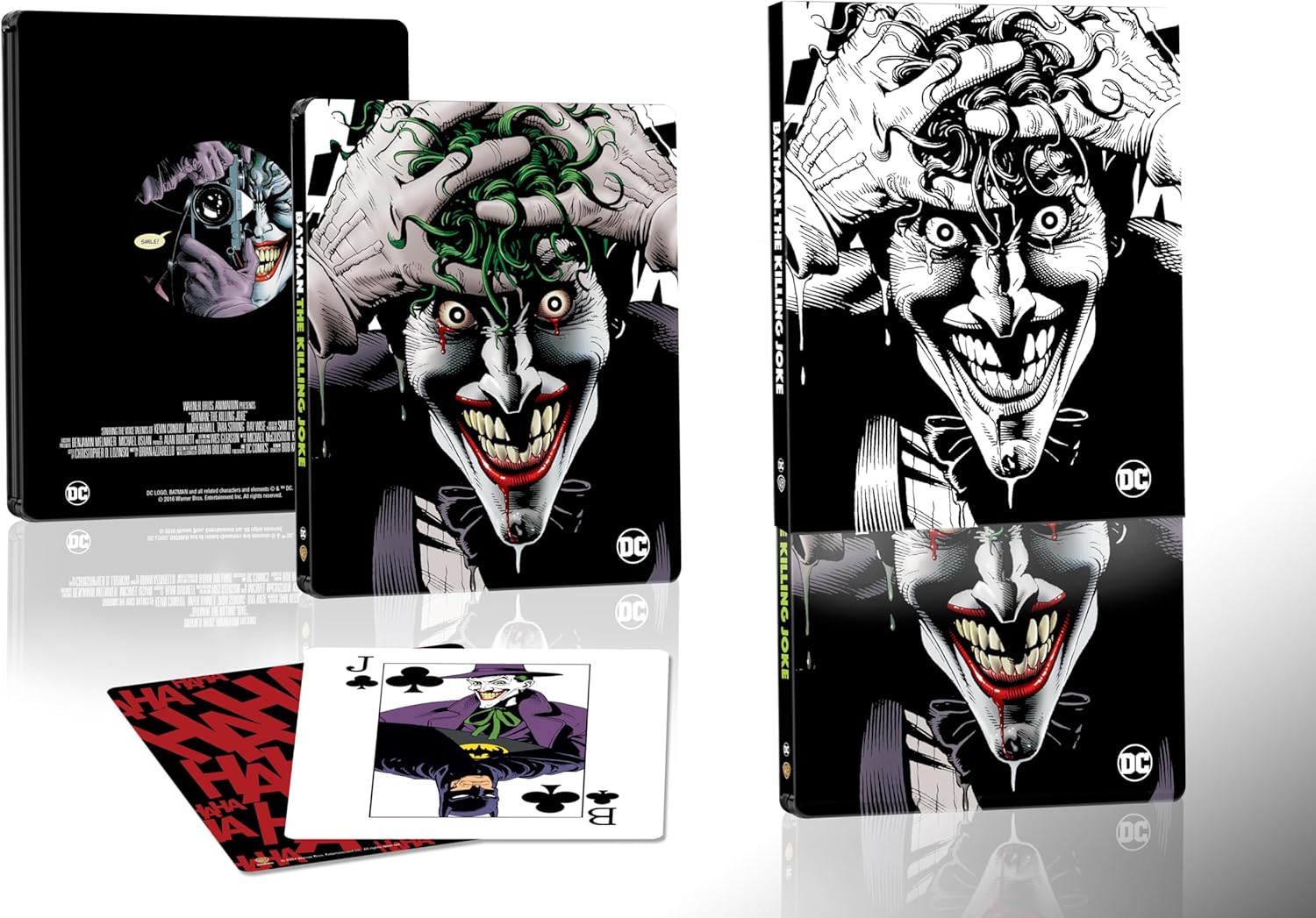 BATMAN: THE KILLING JOKE (REGION FREE/B IMPORT - LIMITED EDITION) 4K UHD/BLU-RAY STEELBOOK