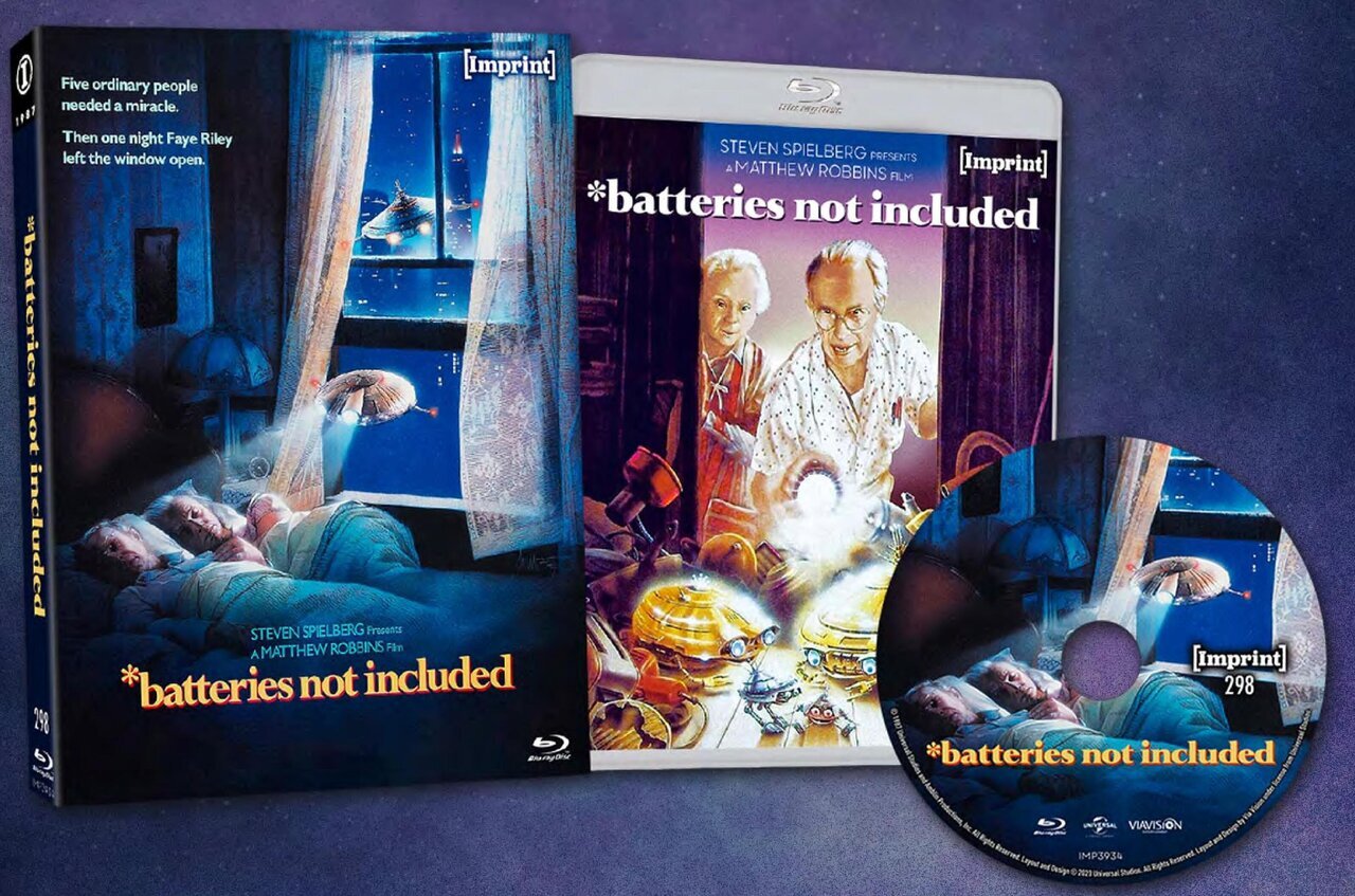 BATTERIES NOT INCLUDED (REGION FREE IMPORT - LIMITED EDITION) BLU-RAY