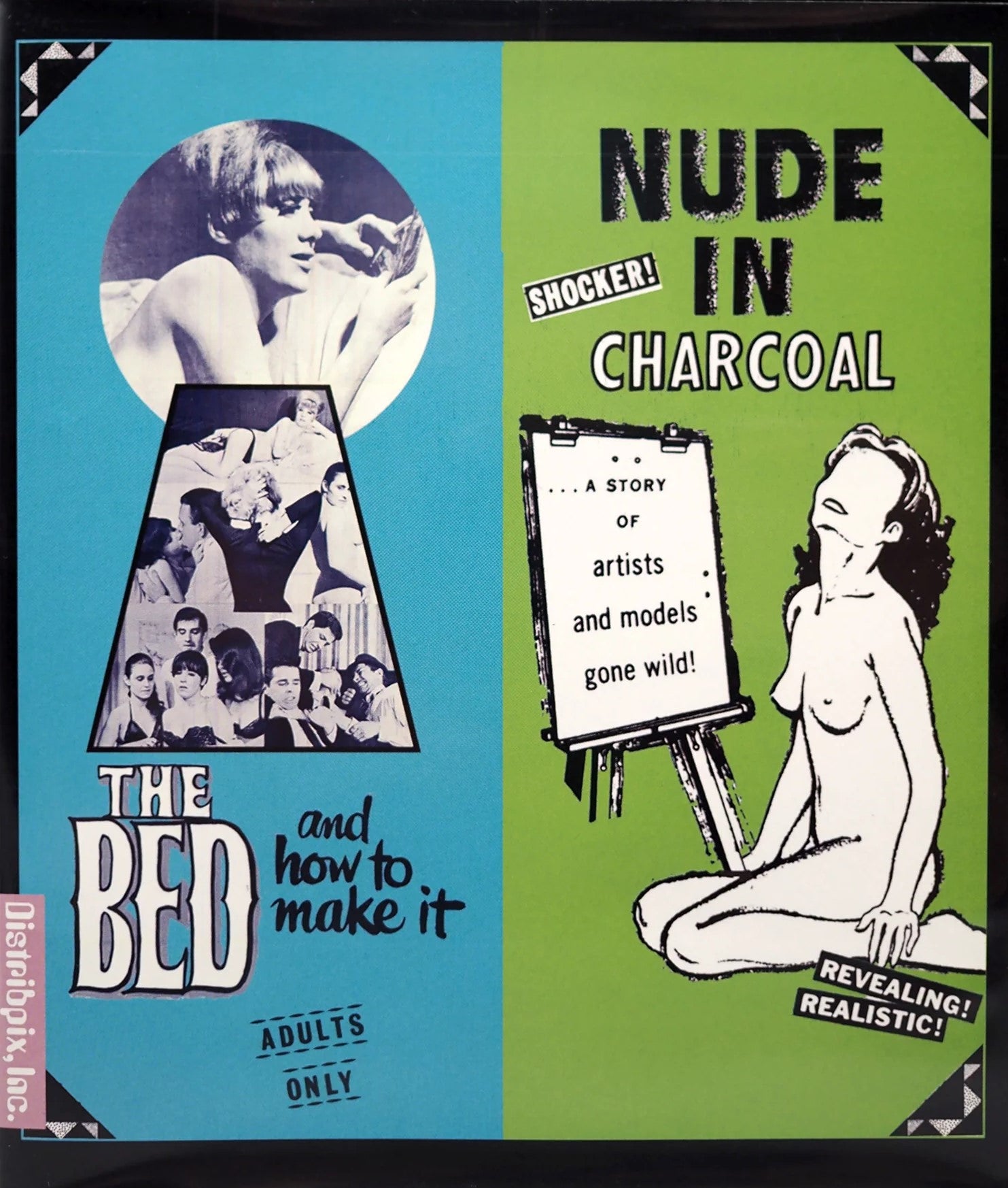 THE BED AND HOW TO MAKE IT / NUDE IN CHARCOAL BLU-RAY