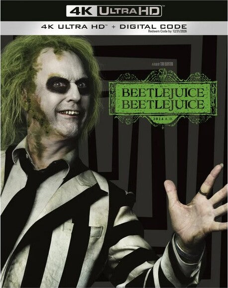 BEETLEJUICE BEETLEJUICE 4K UHD/BLU-RAY