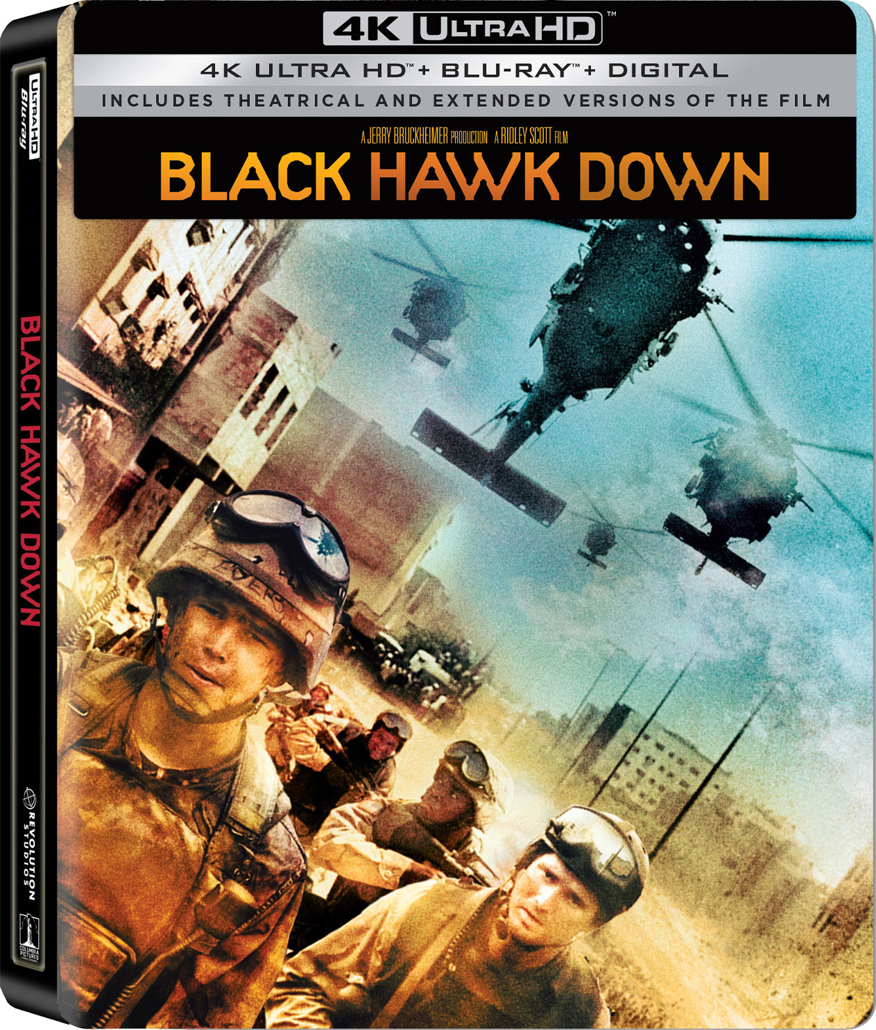 BLACK HAWK DOWN (LIMITED EDITION) 4K UHD/BLU-RAY STEELBOOK
