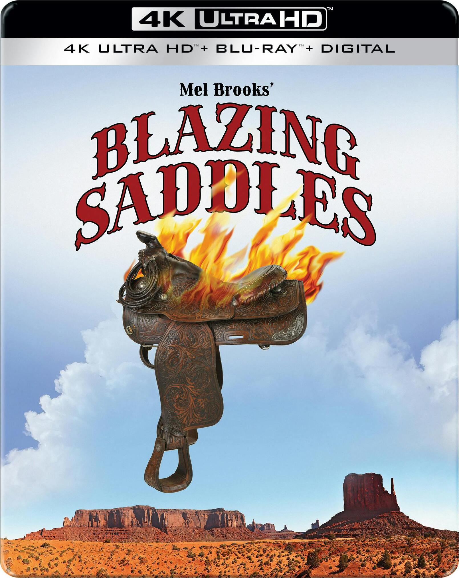 BLAZING SADDLES (LIMITED EDITION) 4K UHD/BLU-RAY STEELBOOK